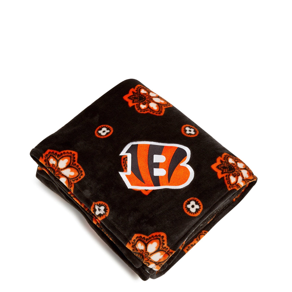 NFL Oversized Throw Blanket-Cincinnati Bengals Bandana-Image 2-Vera Bradley
