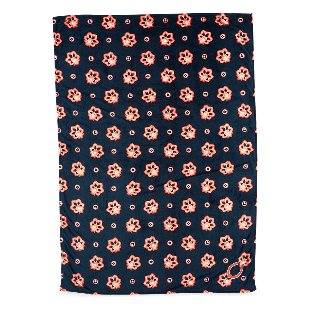 NFL Oversized Throw Blanket-Chicago Bears Bandana-Image 3-Vera Bradley