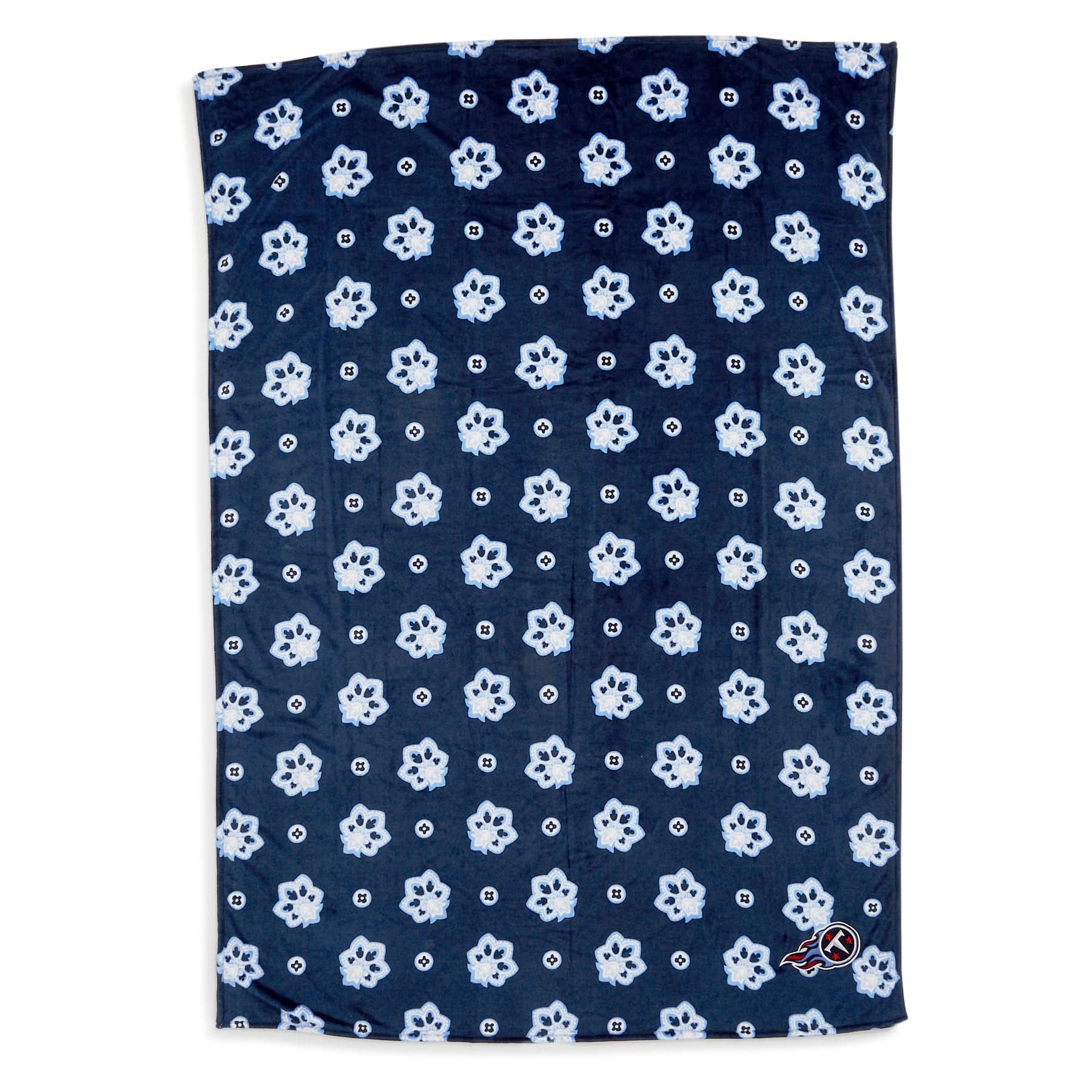 NFL Oversized Throw Blanket-Tennessee Titans Bandana-Image 3-Vera Bradley