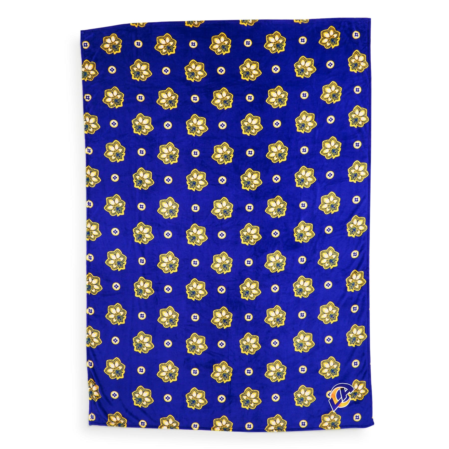 NFL Oversized Throw Blanket-Los Angeles Rams Bandana-Image 3-Vera Bradley
