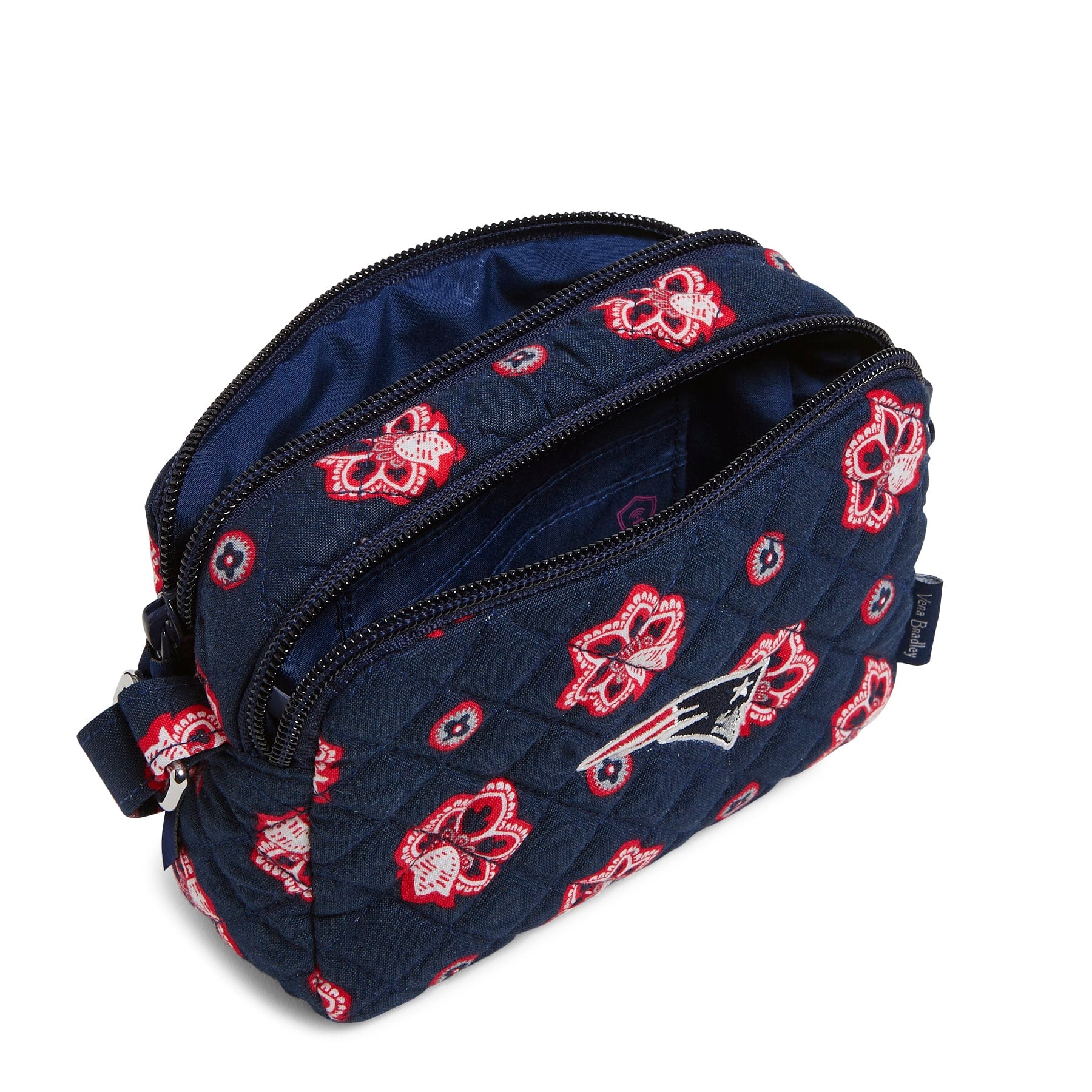 NFL RFID Small Stadium Crossbody Bag-New England Patriots Bandana-Image 3-Vera Bradley