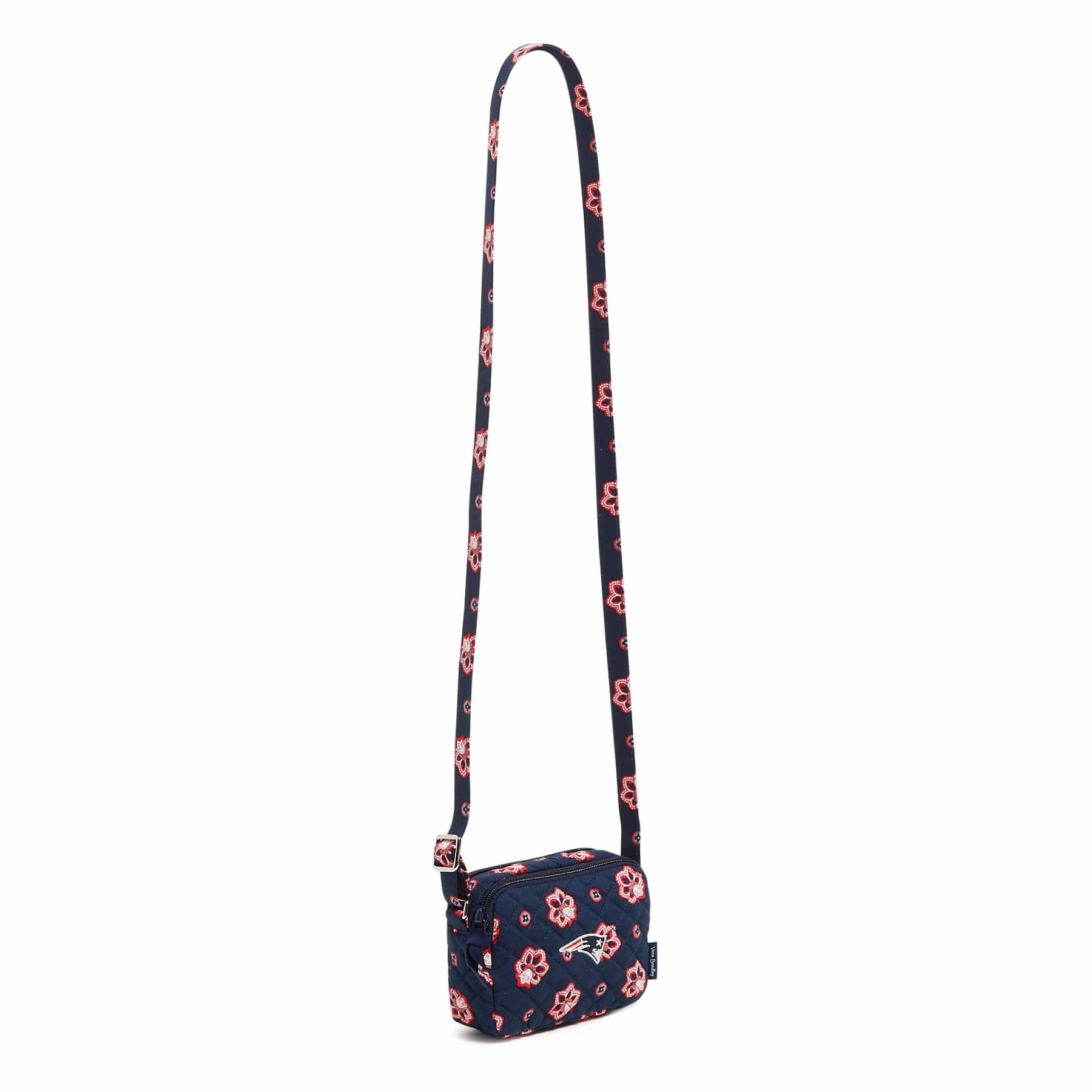 NFL RFID Small Stadium Crossbody Bag-New England Patriots Bandana-Image 3-Vera Bradley
