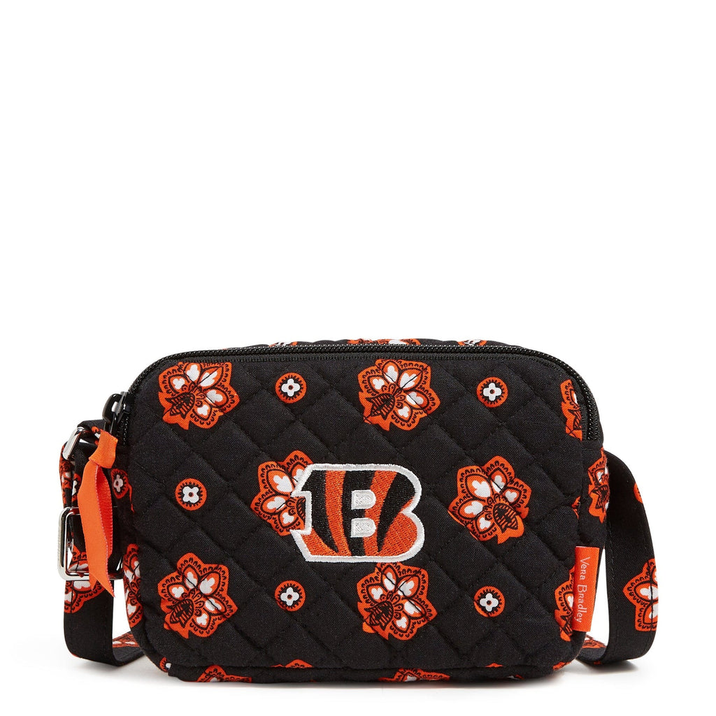 NFL RFID Small Stadium Crossbody Bag-Cincinnati Bengals Bandana-Image 2-Vera Bradley