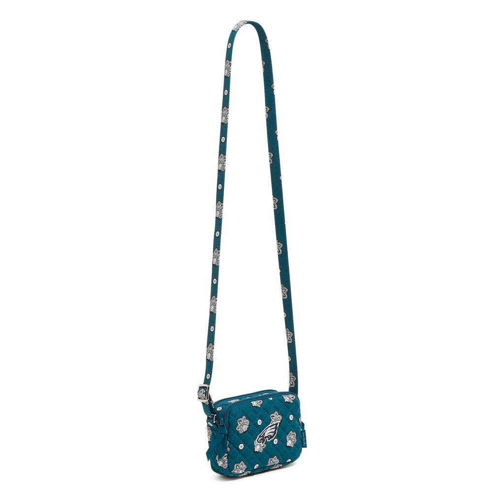 NFL RFID Small Stadium Crossbody Bag-Philadelphia Eagles Bandana-Image 3-Vera Bradley