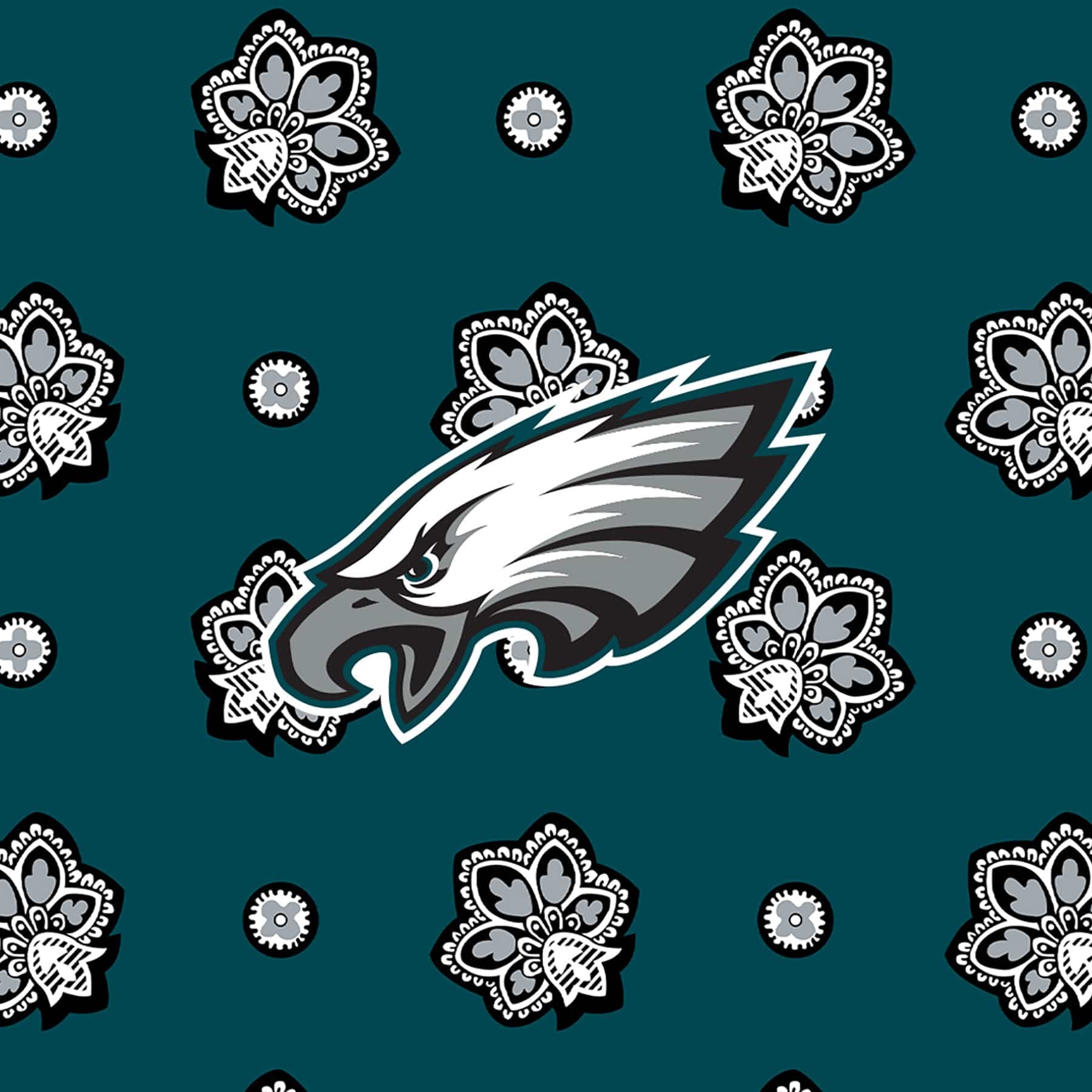 NFL RFID Small Stadium Crossbody Bag-Philadelphia Eagles Bandana-Image 4-Vera Bradley