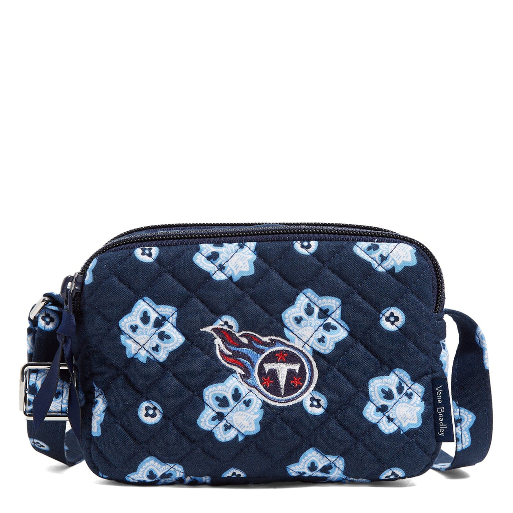 NFL RFID Small Stadium Crossbody Bag-Tennessee Titans Bandana-Image 1-Vera Bradley