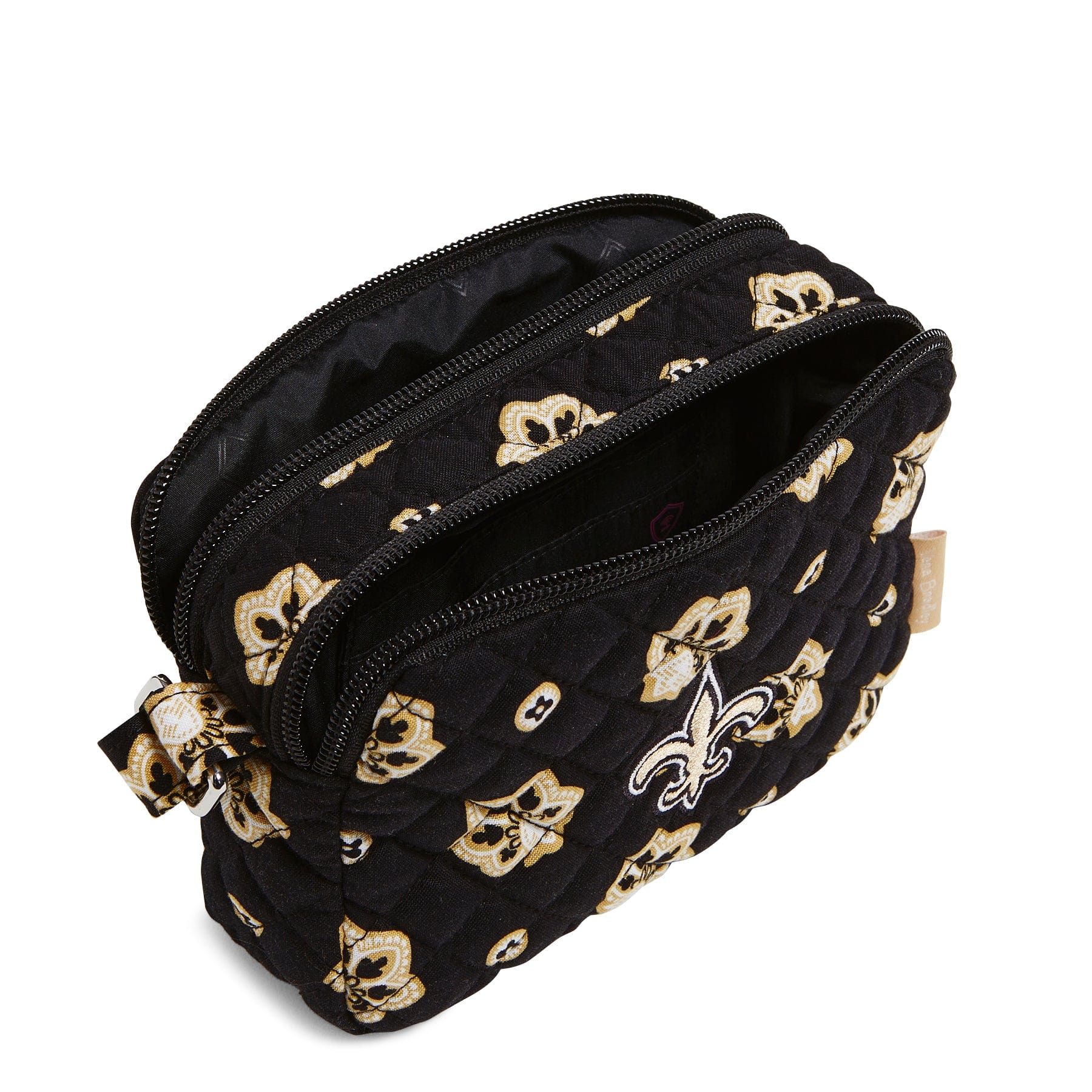 NFL RFID Small Stadium Crossbody Bag-New Orleans Saints Bandana-Image 3-Vera Bradley