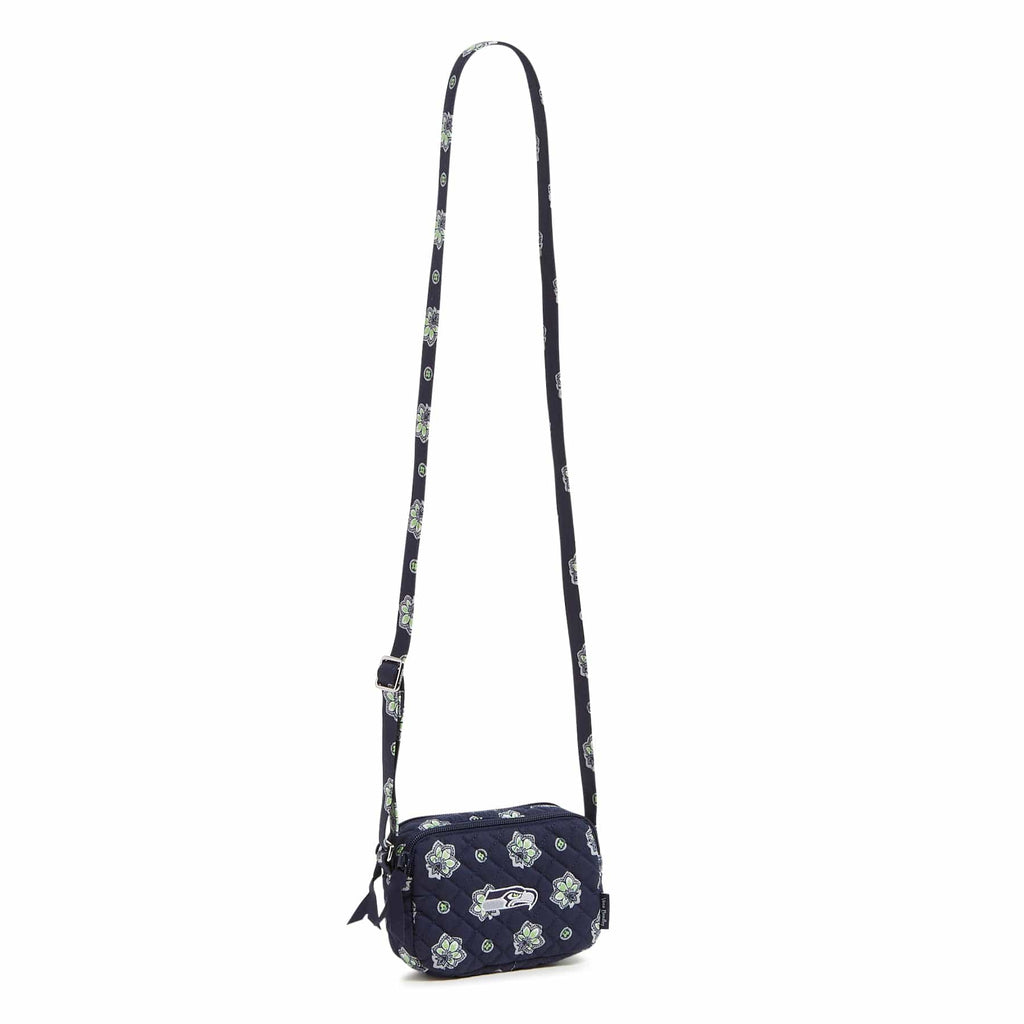 NFL RFID Small Stadium Crossbody Bag-Seattle Seahawks Bandana-Image 1-Vera Bradley