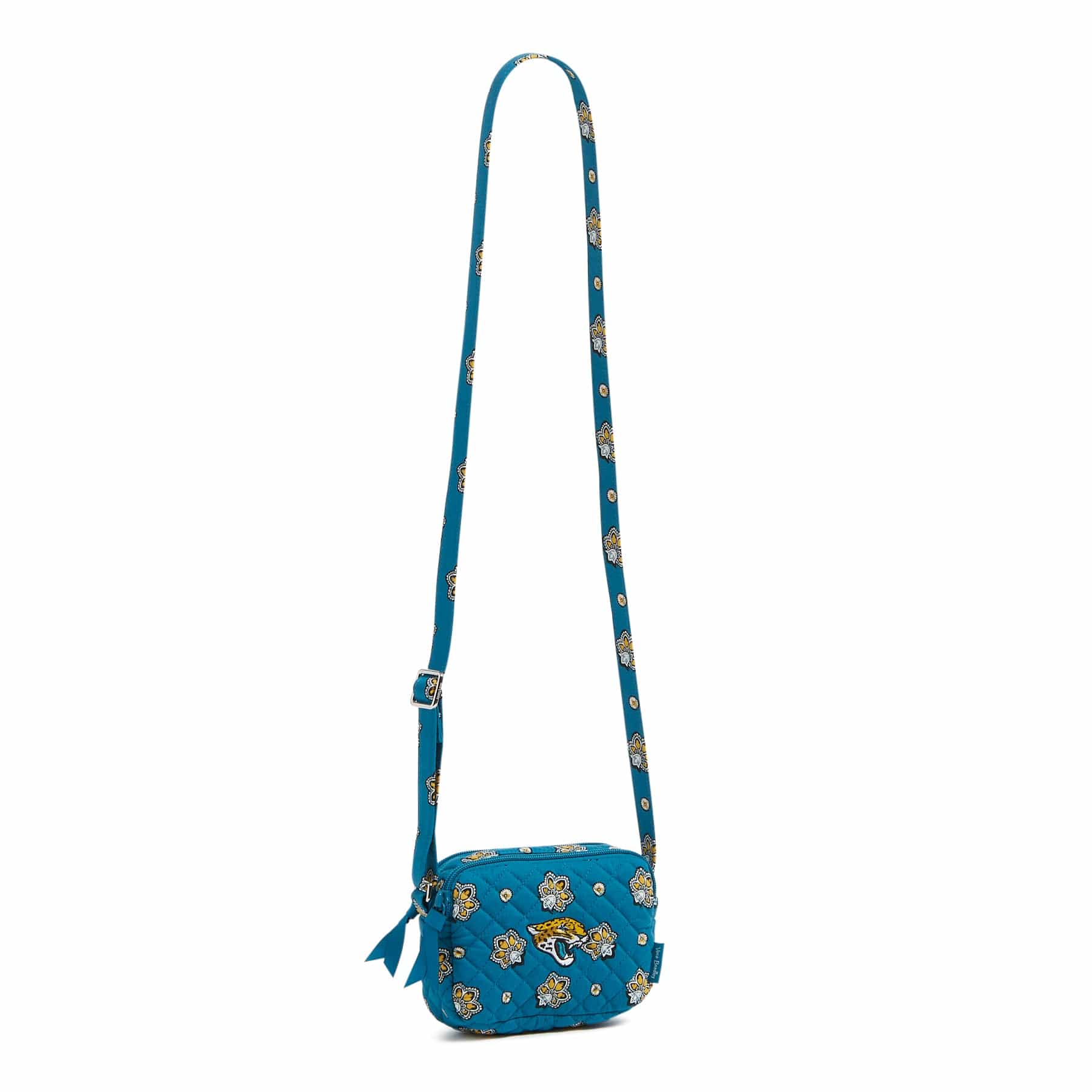 NFL RFID Small Stadium Crossbody Bag-Jacksonville Jaguars Bandana-Image 1-Vera Bradley