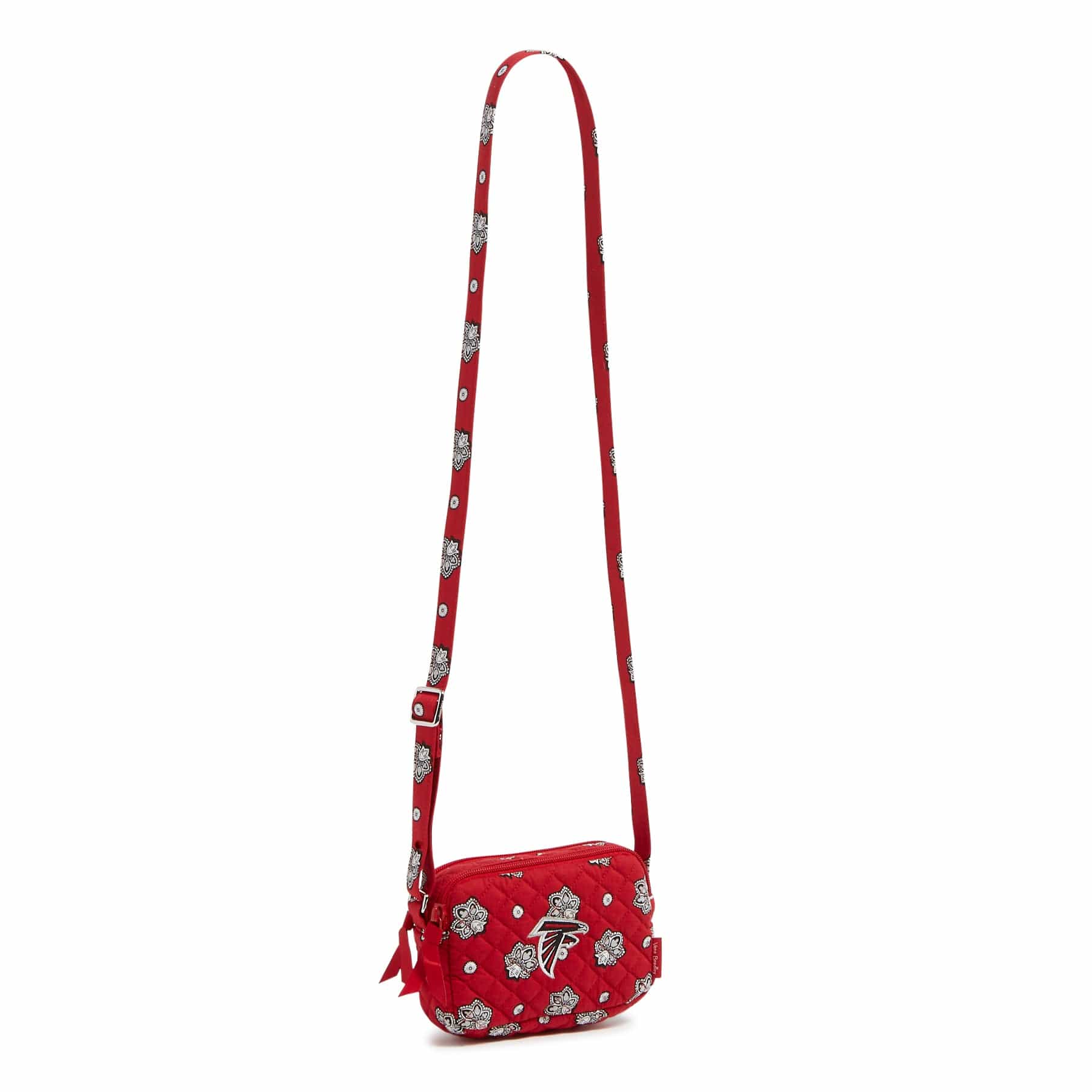 NFL RFID Small Stadium Crossbody Bag-Atlanta Falcons Bandana-Image 1-Vera Bradley