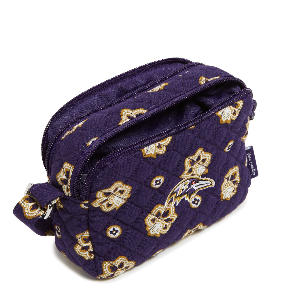 NFL RFID Small Stadium Crossbody Bag-Baltimore Ravens Bandana-Image 2-Vera Bradley