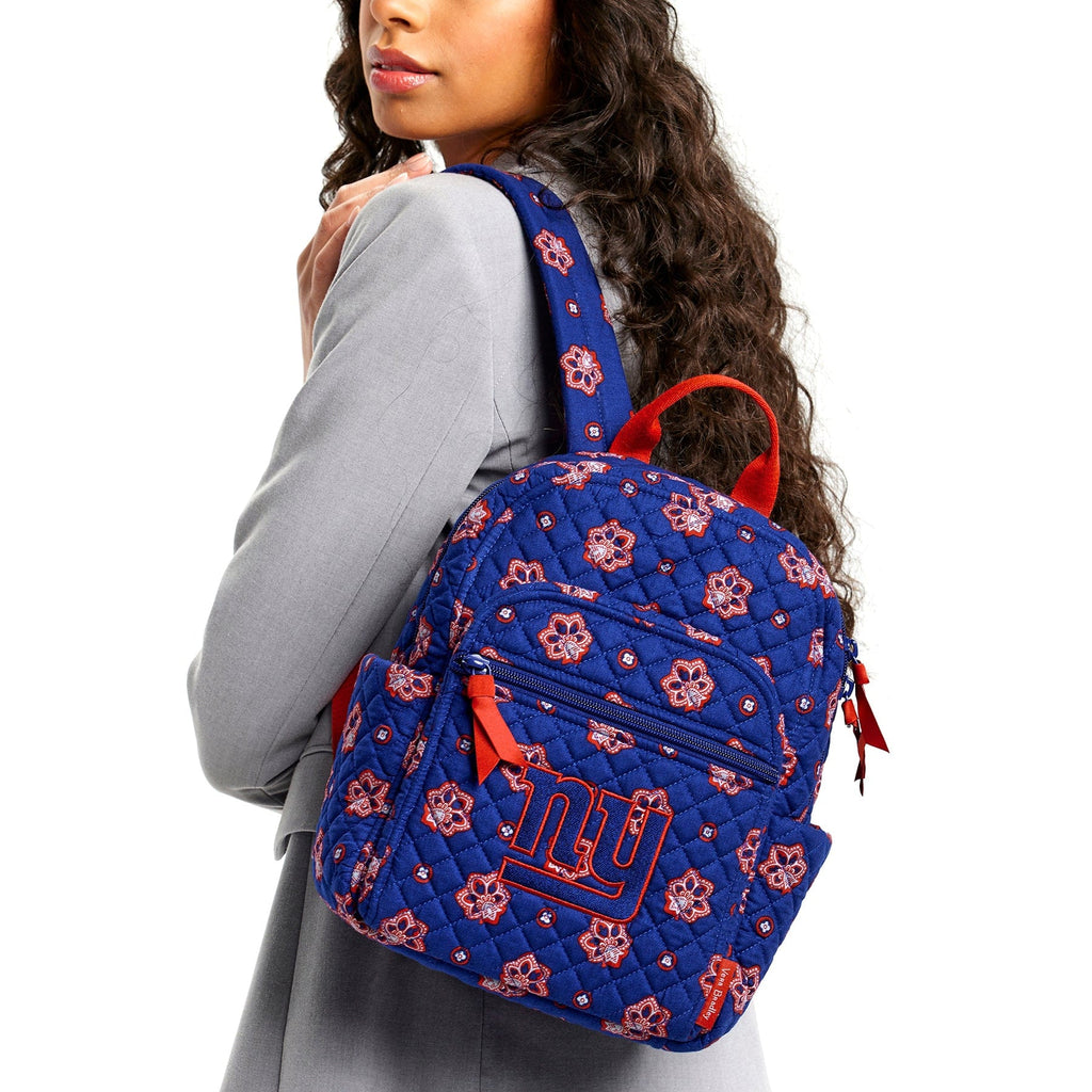NFL Small Backpack-New York Giants Bandana-Image 1-Vera Bradley