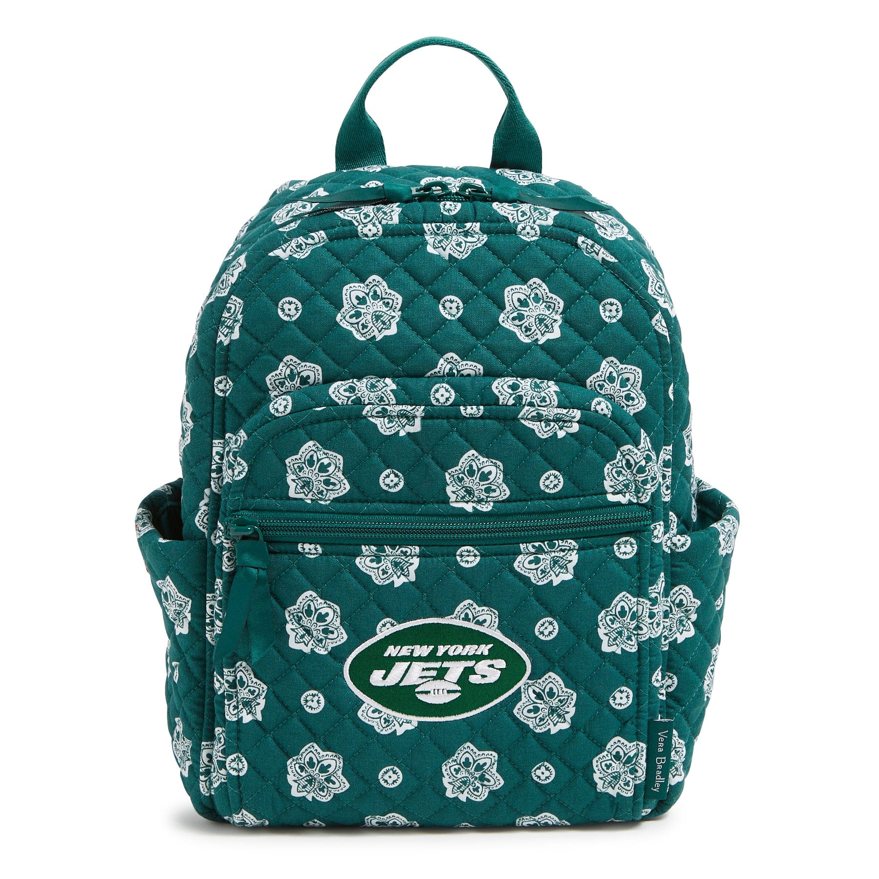 NFL Small Backpack-New York Jets Bandana-Image 1-Vera Bradley