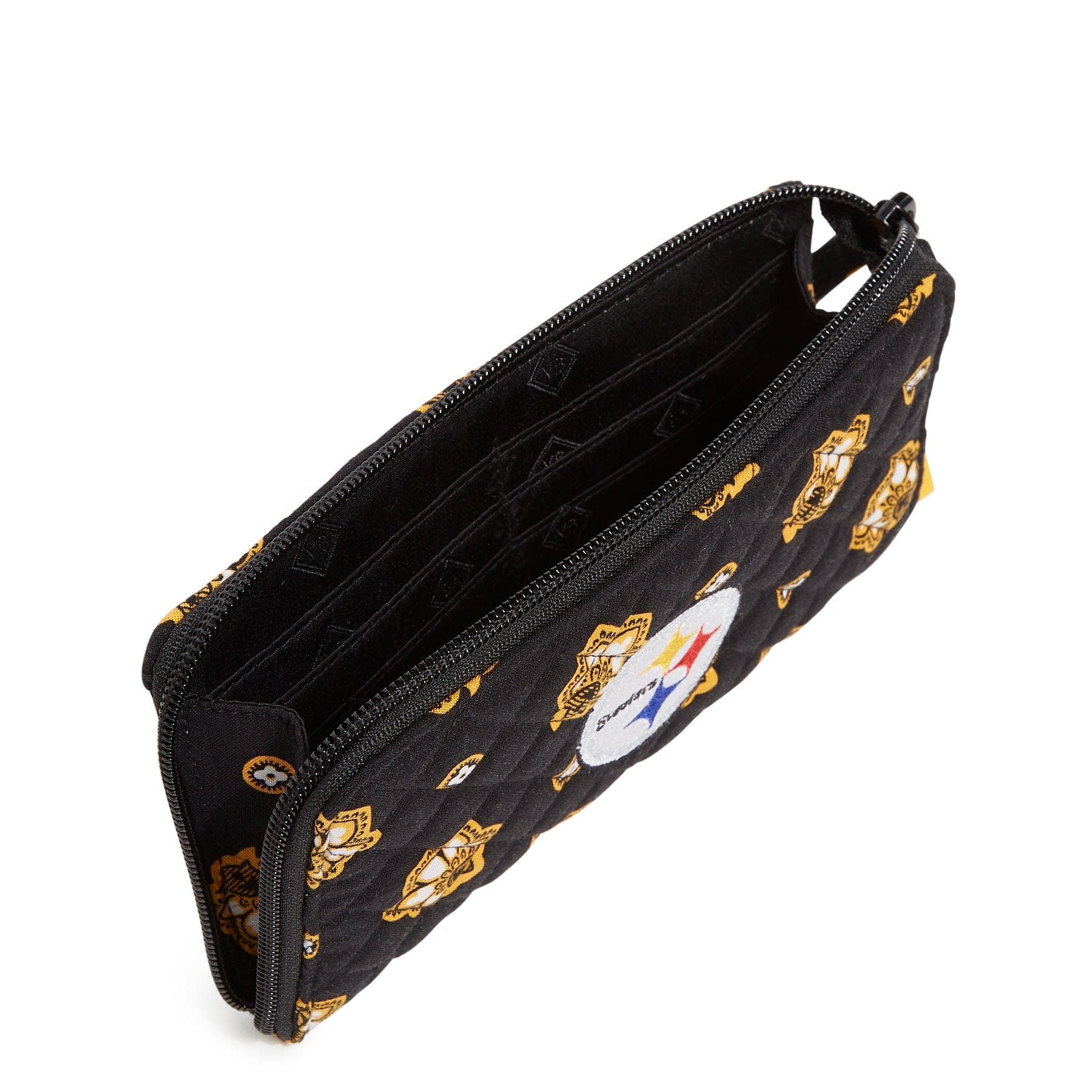 NFL RFID Front Zip Wristlet-Pittsburgh Steelers Bandana-Image 3-Vera Bradley
