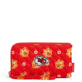 NFL RFID Front Zip Wristlet-Kansas City Chiefs Bandana-Image 2-Vera Bradley