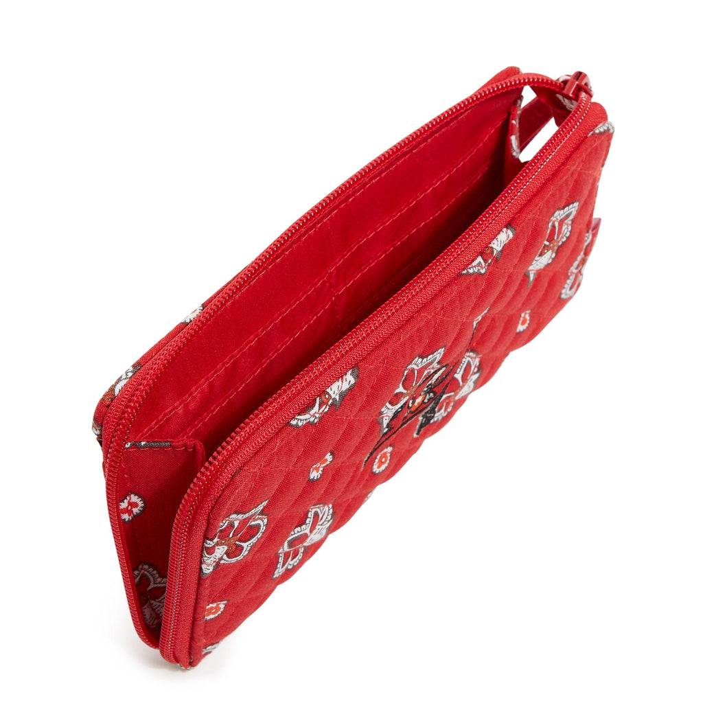 NFL RFID Front Zip Wristlet-Tampa Bay Buccaneers Bandana-Image 3-Vera Bradley
