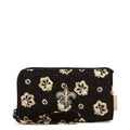 NFL RFID Front Zip Wristlet-New Orleans Saints Bandana-Image 1-Vera Bradley