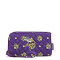 NFL RFID Front Zip Wristlet-Minnesota Vikings Bandana-Image 1-Vera Bradley