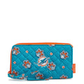 NFL RFID Front Zip Wristlet-Miami Dolphins Bandana-Image 1-Vera Bradley