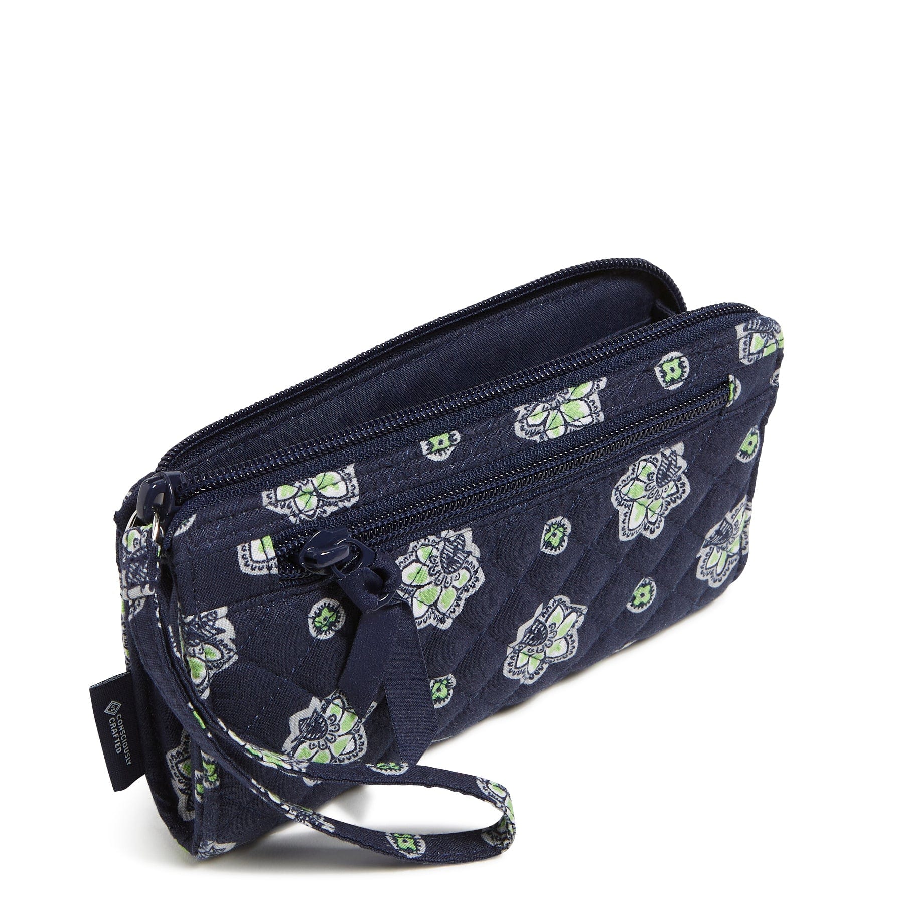 NFL RFID Front Zip Wristlet-Seattle Seahawks Bandana-Image 2-Vera Bradley