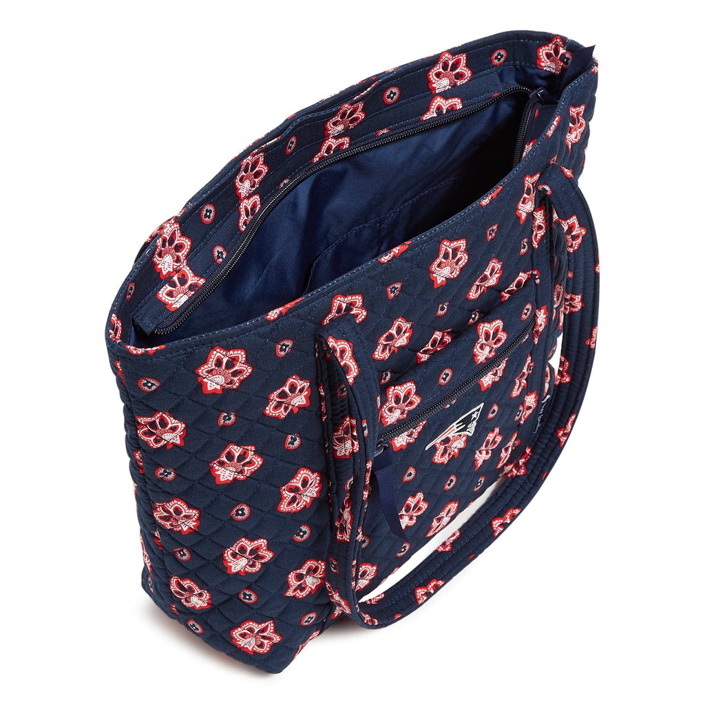 NFL Small Vera Tote Bag-New England Patriots Bandana-Image 4-Vera Bradley