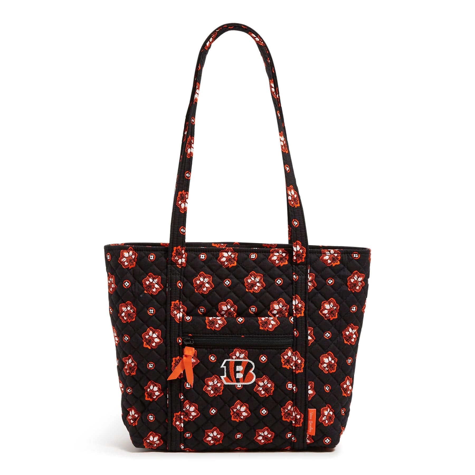 NFL Small Vera Tote Bag-Cincinnati Bengals Bandana-Image 2-Vera Bradley