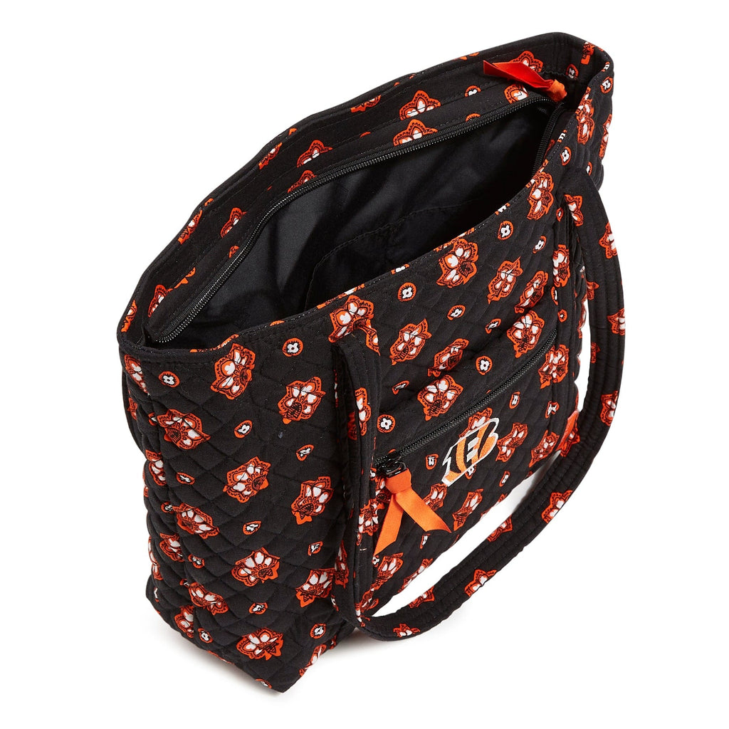 NFL Small Vera Tote Bag-Cincinnati Bengals Bandana-Image 4-Vera Bradley