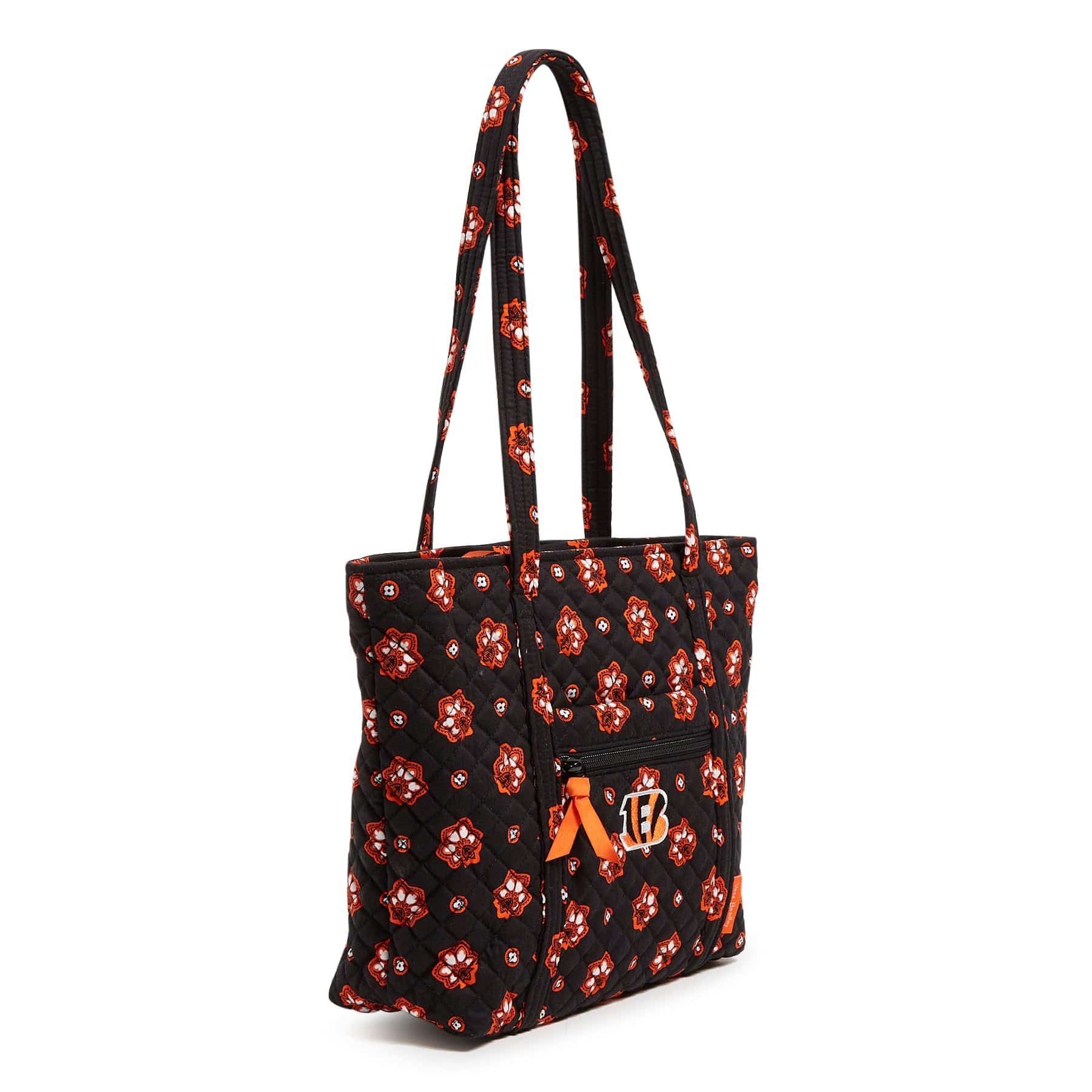 NFL Small Vera Tote Bag-Cincinnati Bengals Bandana-Image 3-Vera Bradley