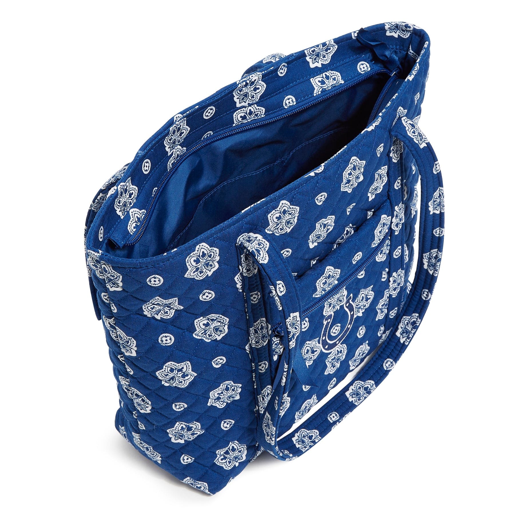 NFL Small Vera Tote Bag-Indianapolis Colts Bandana-Image 4-Vera Bradley