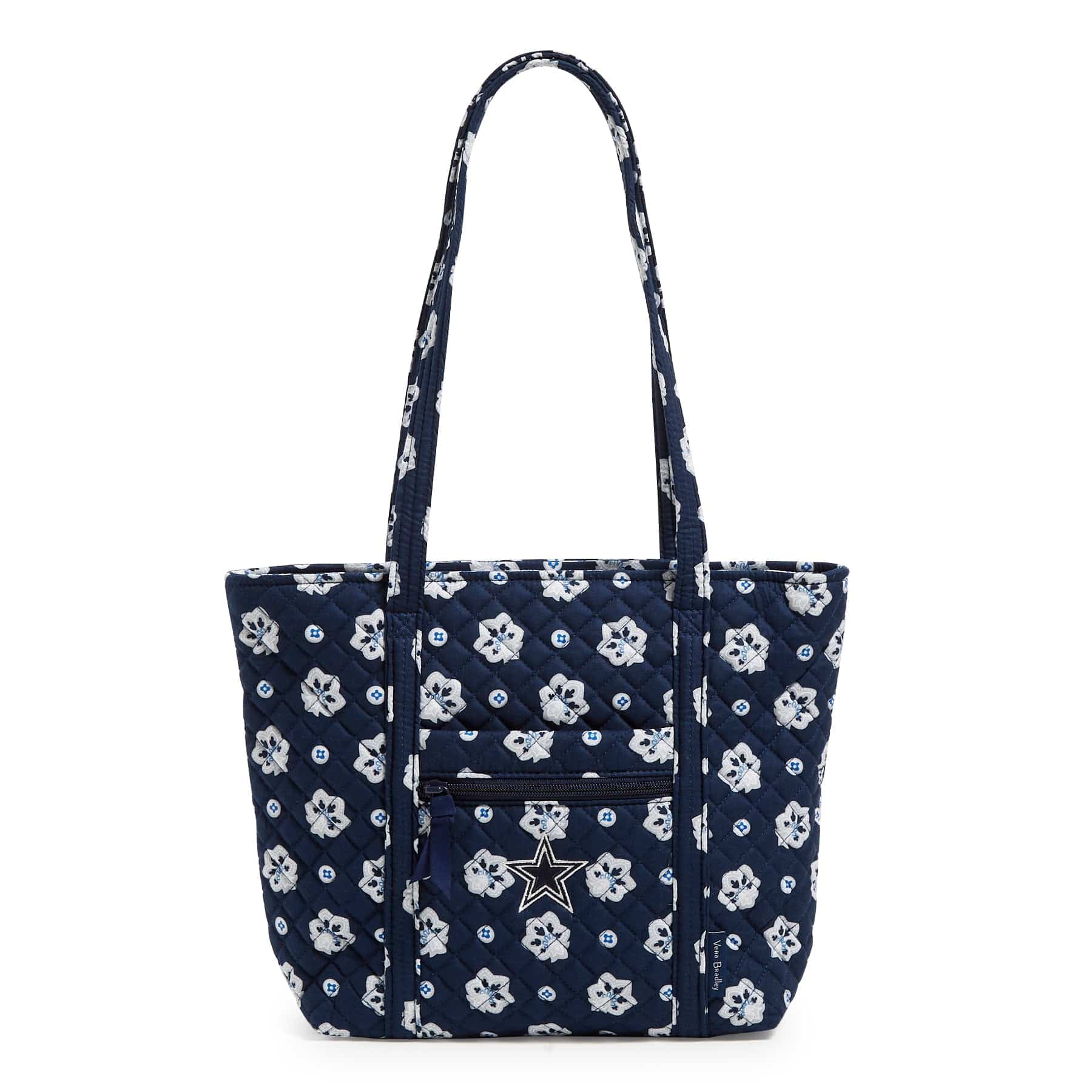 NFL Small Vera Tote Bag-Dallas Cowboys Bandana-Image 2-Vera Bradley