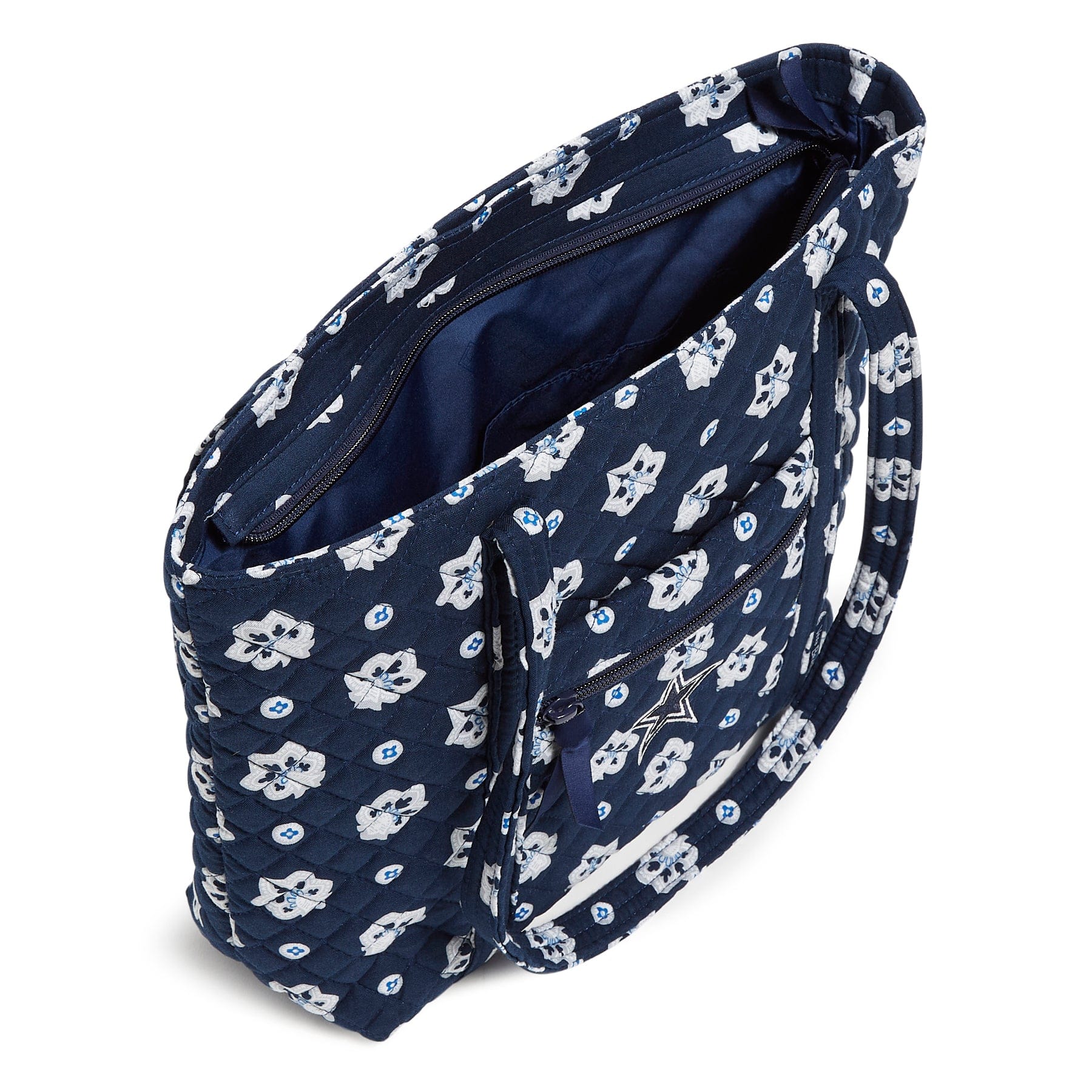 NFL Small Vera Tote Bag-Dallas Cowboys Bandana-Image 4-Vera Bradley