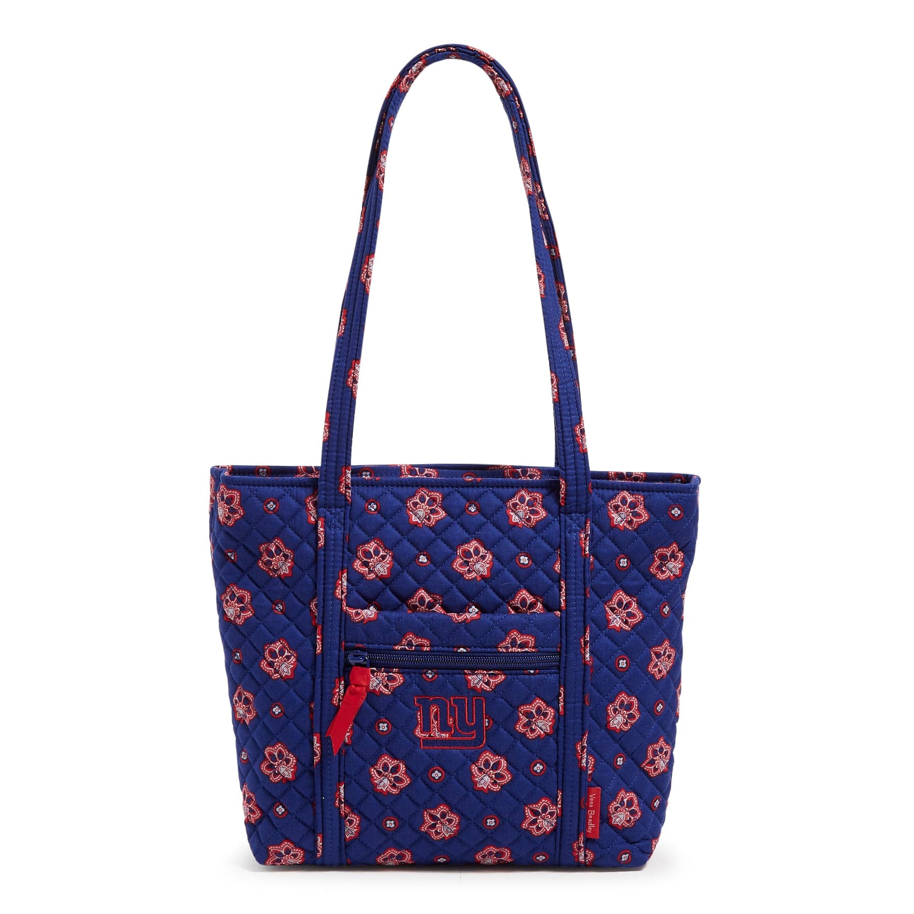 NFL Small Vera Tote Bag-New York Giants Bandana-Image 2-Vera Bradley