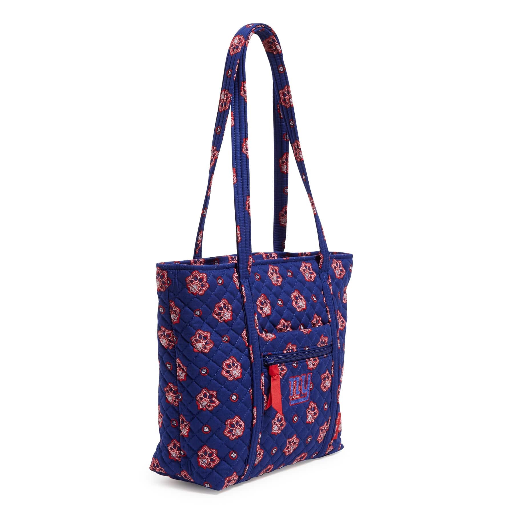 NFL Small Vera Tote Bag-New York Giants Bandana-Image 3-Vera Bradley
