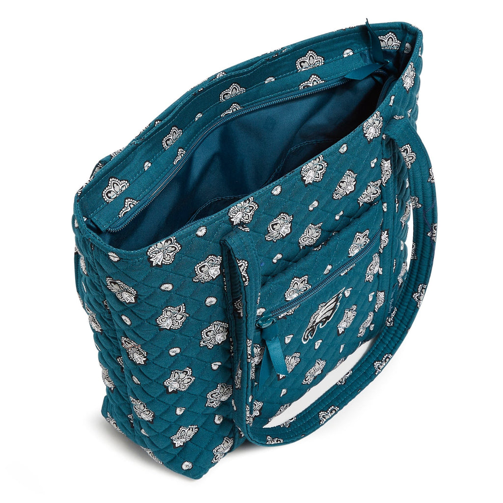 NFL Small Vera Tote Bag-Philadelphia Eagles Bandana-Image 4-Vera Bradley