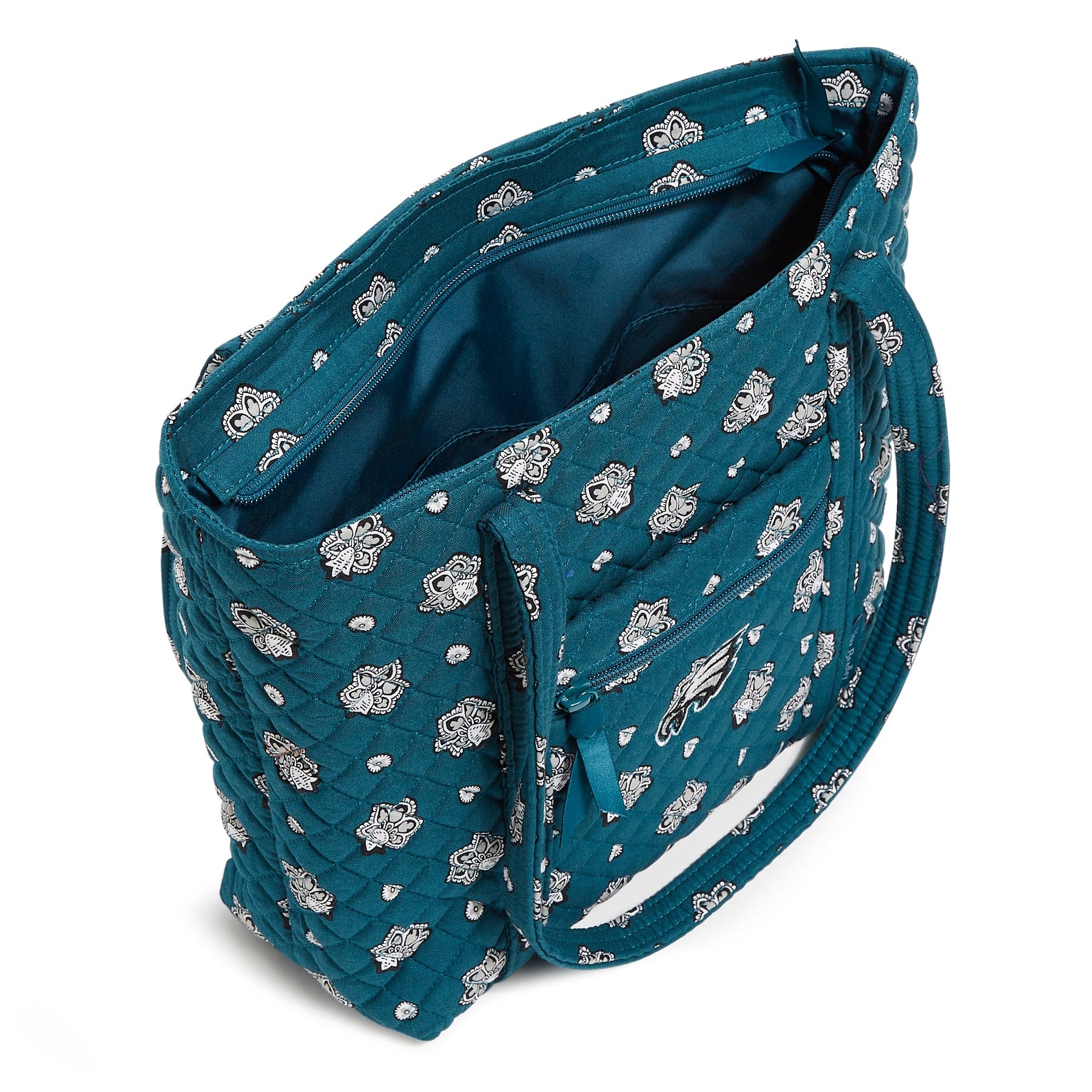 NFL Small Vera Tote Bag-Philadelphia Eagles Bandana-Image 4-Vera Bradley