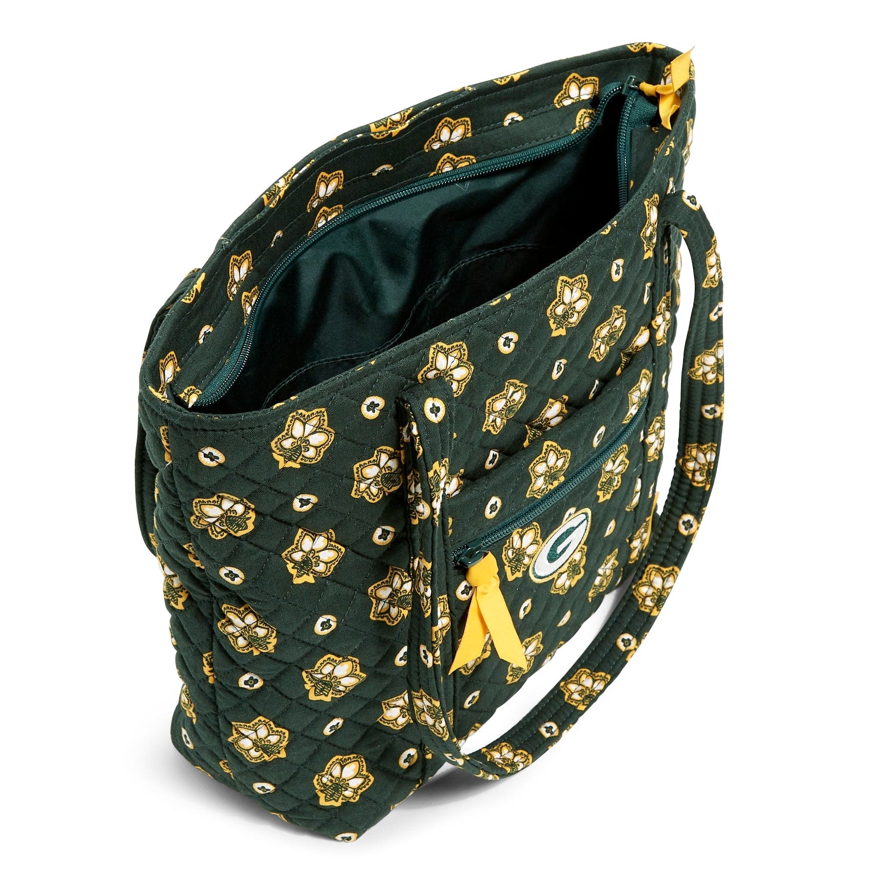 NFL Small Vera Tote Bag-Green Bay Packers Bandana-Image 4-Vera Bradley