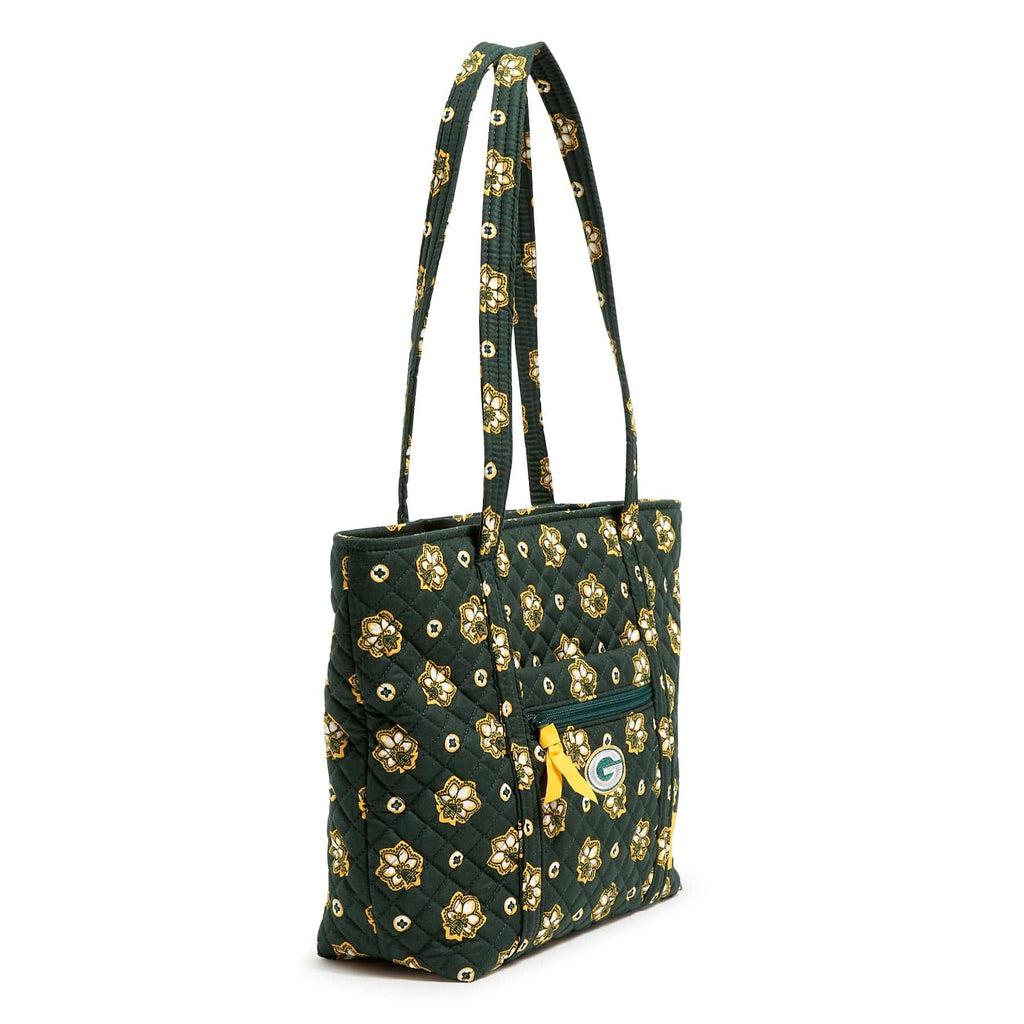NFL Small Vera Tote Bag-Green Bay Packers Bandana-Image 3-Vera Bradley