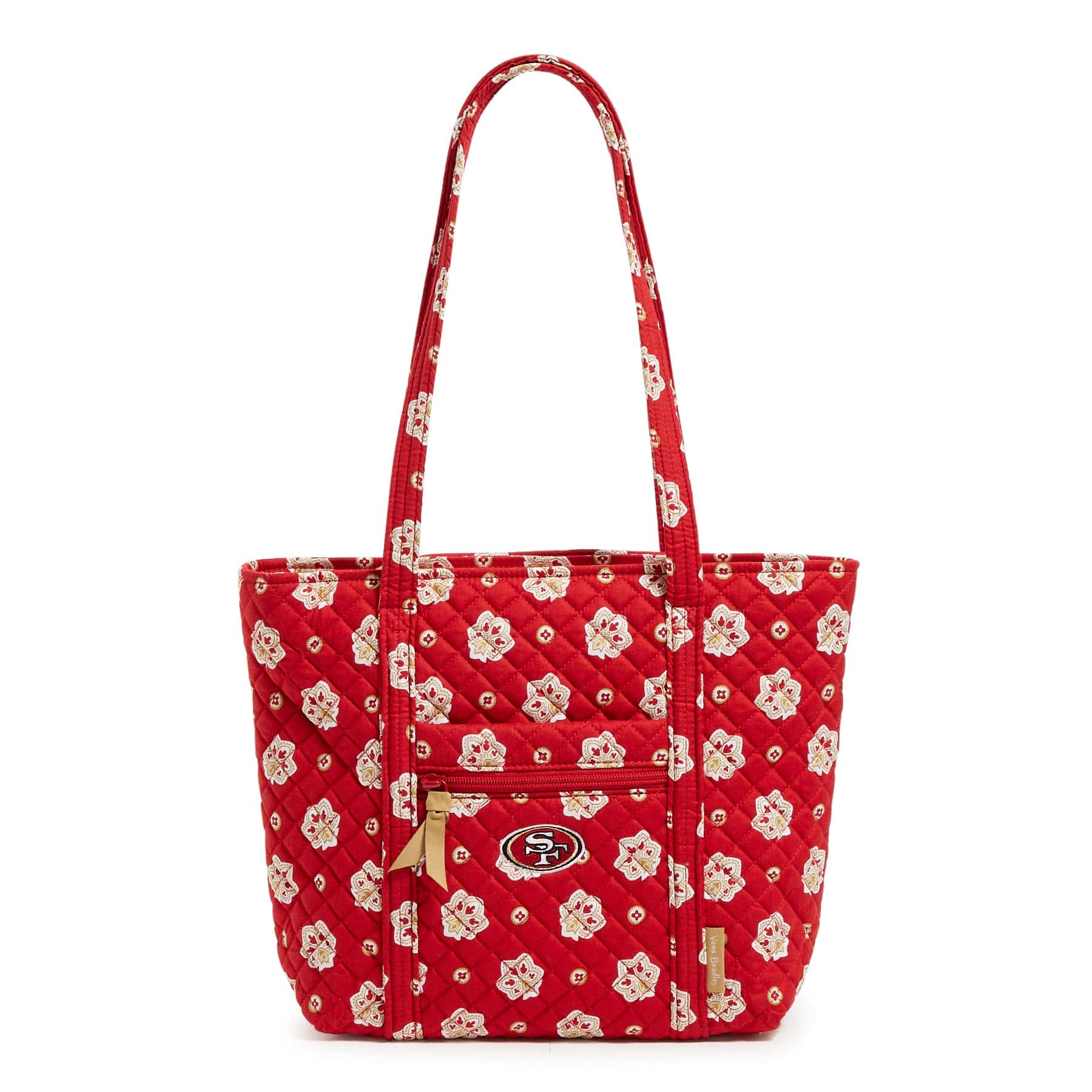 NFL Small Vera Tote Bag-San Francisco 49ers Bandana-Image 2-Vera Bradley