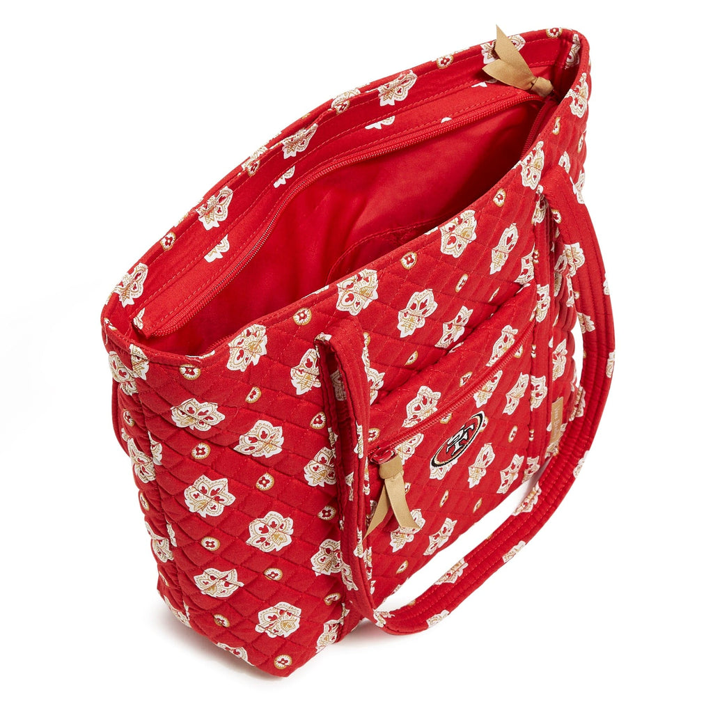 NFL Small Vera Tote Bag-San Francisco 49ers Bandana-Image 4-Vera Bradley