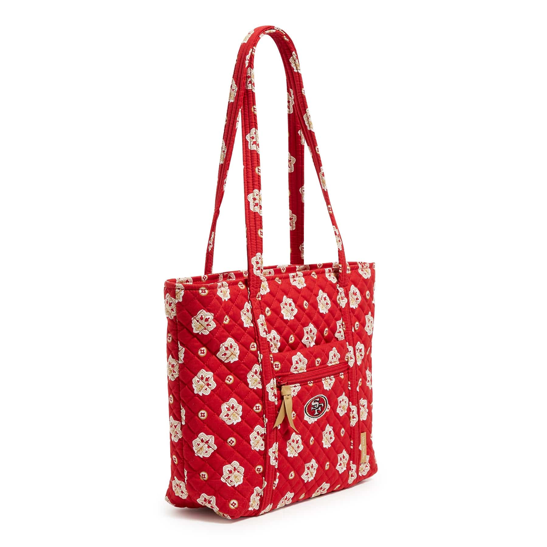NFL Small Vera Tote Bag-San Francisco 49ers Bandana-Image 3-Vera Bradley