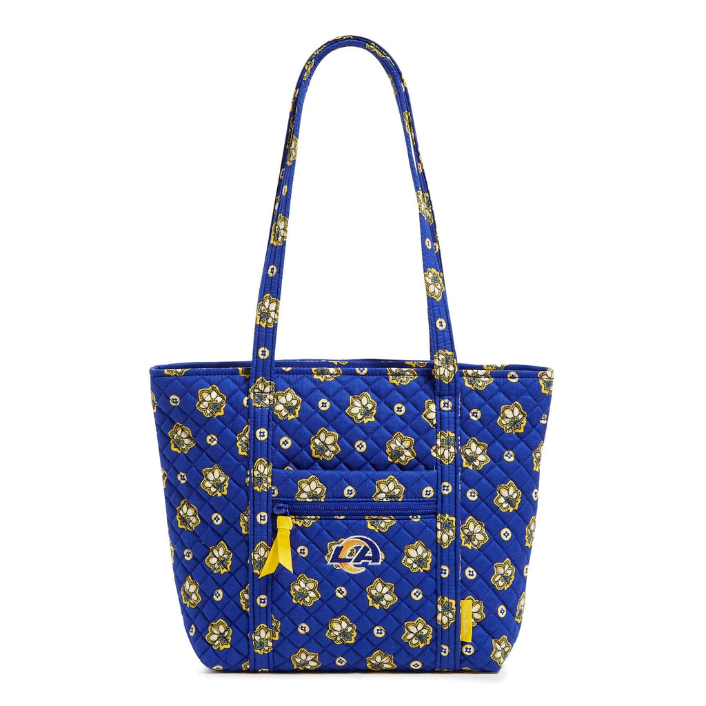 NFL Small Vera Tote Bag-Los Angeles Rams Bandana-Image 2-Vera Bradley