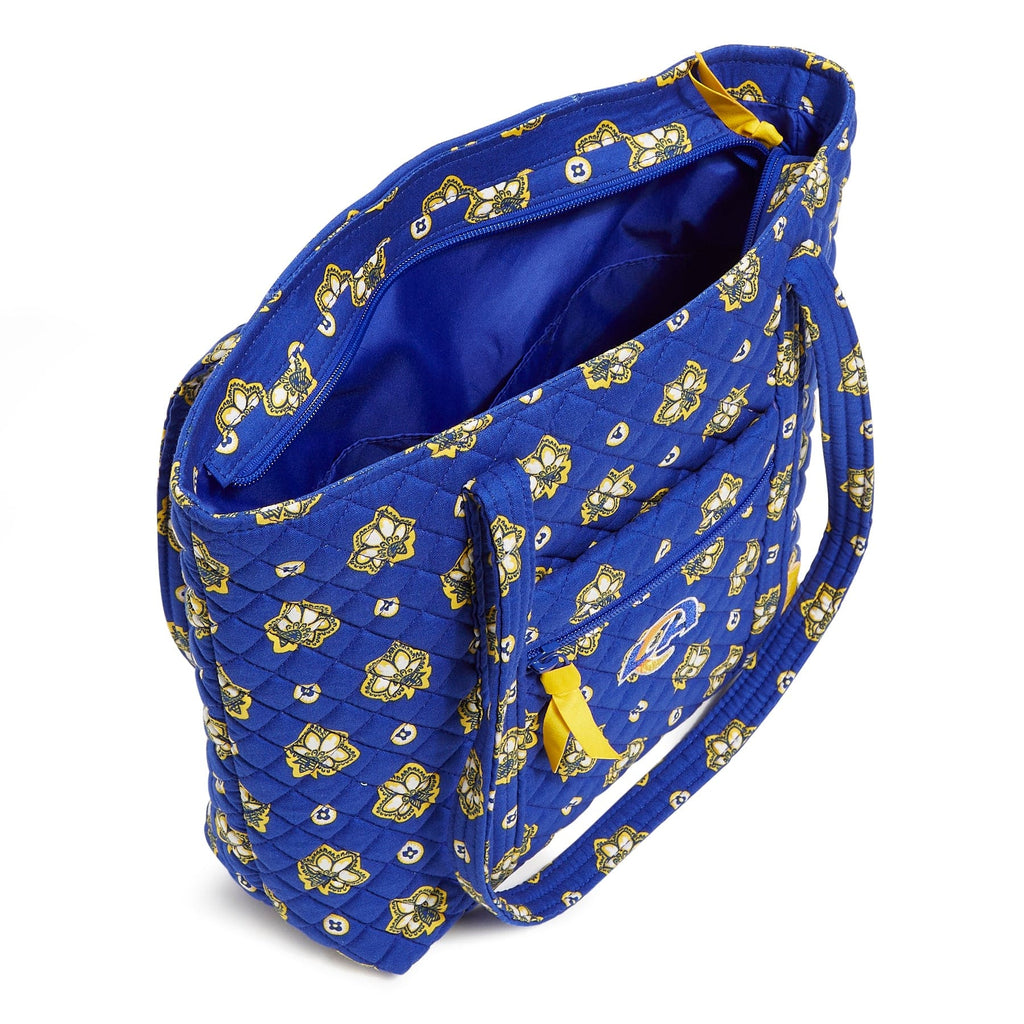 NFL Small Vera Tote Bag-Los Angeles Rams Bandana-Image 4-Vera Bradley