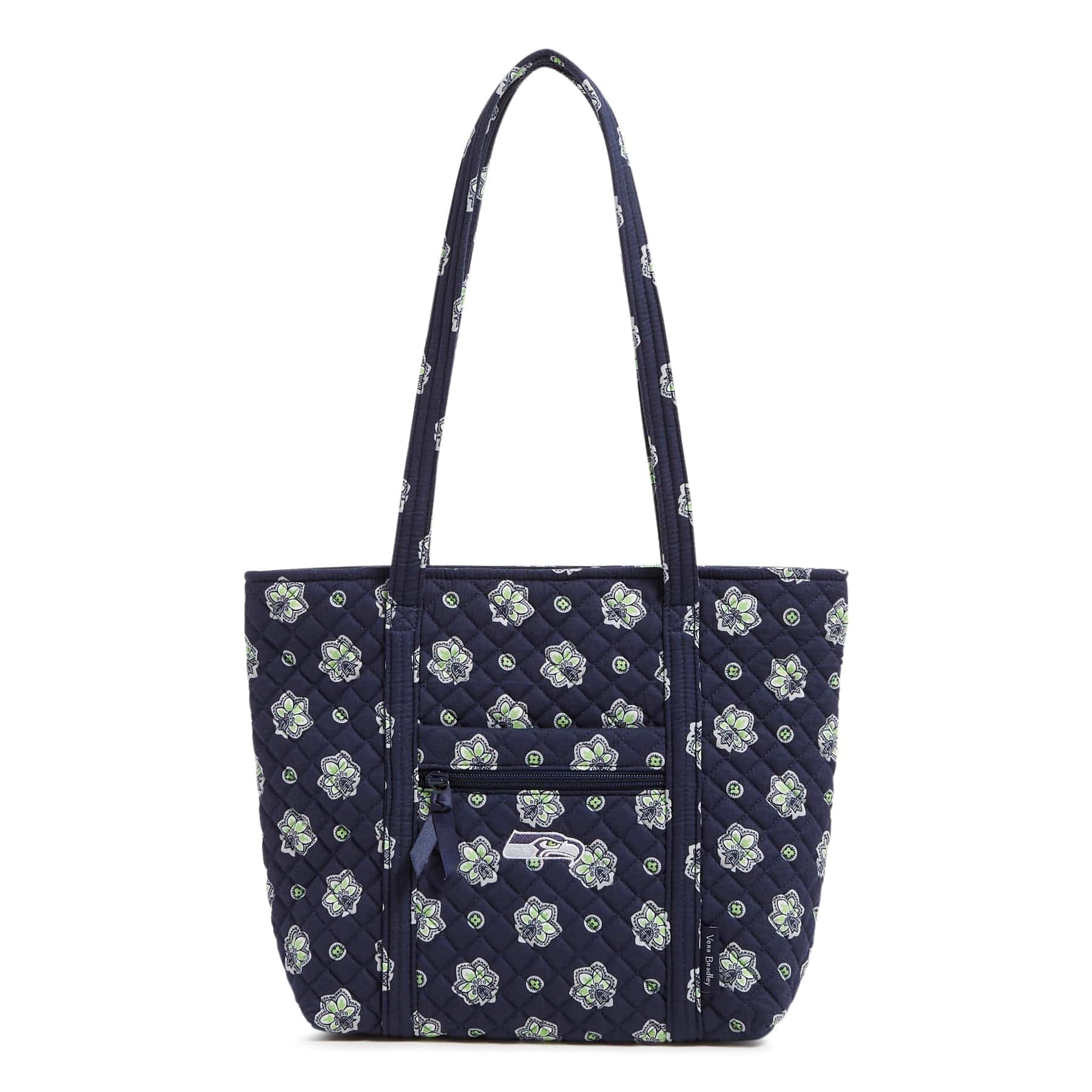 NFL Small Vera Tote Bag-Seattle Seahawks Bandana-Image 1-Vera Bradley