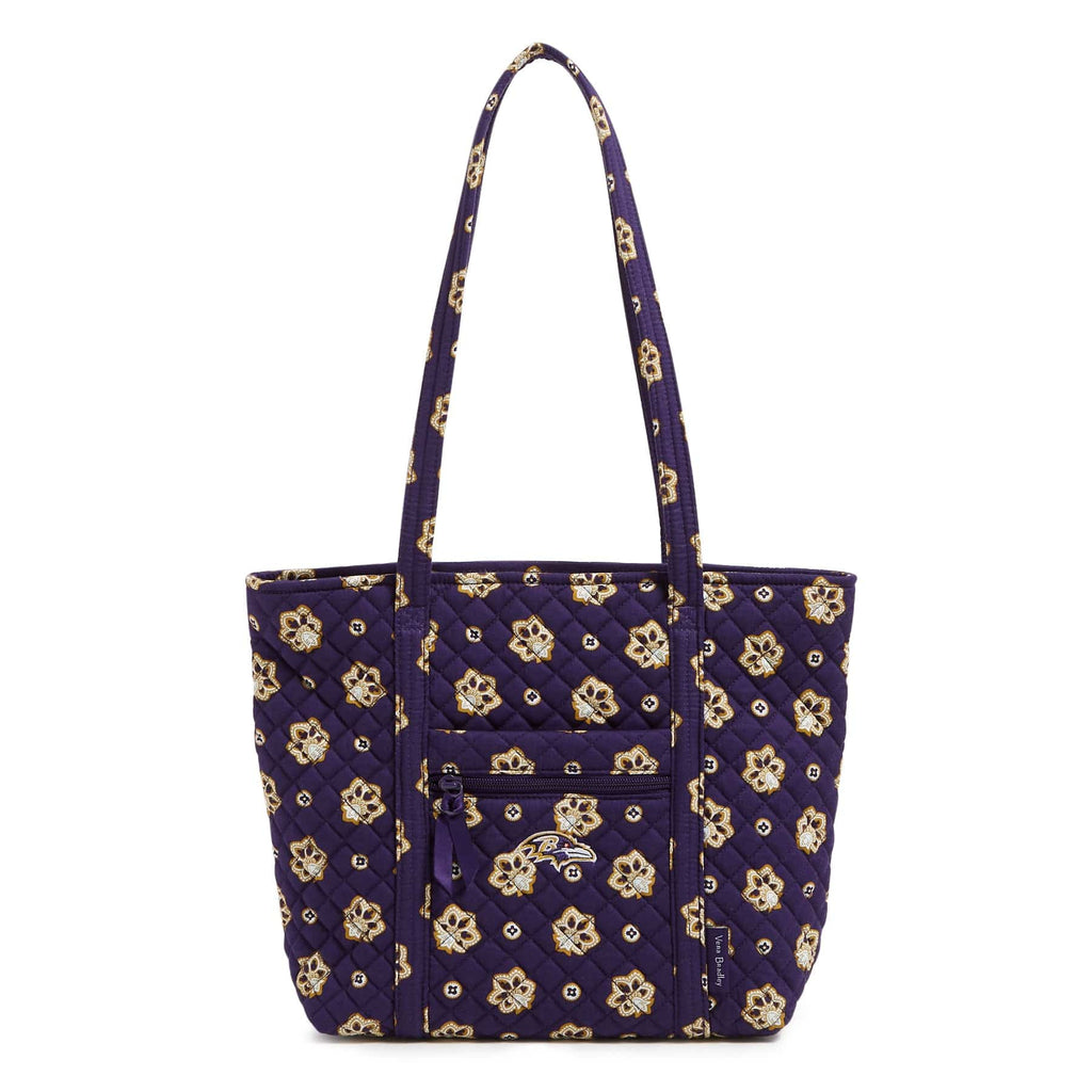 NFL Small Vera Tote Bag-Baltimore Ravens Bandana-Image 1-Vera Bradley