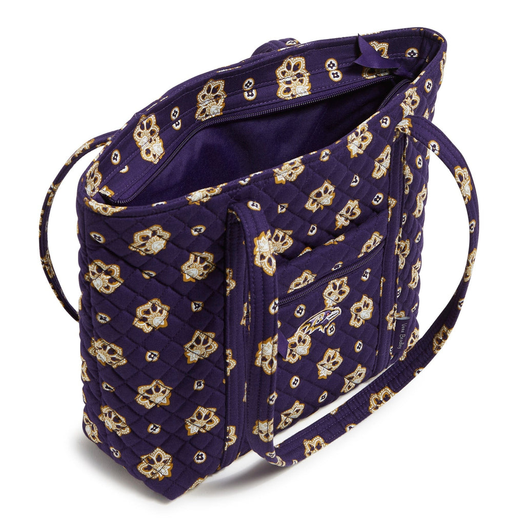 NFL Small Vera Tote Bag-Baltimore Ravens Bandana-Image 2-Vera Bradley