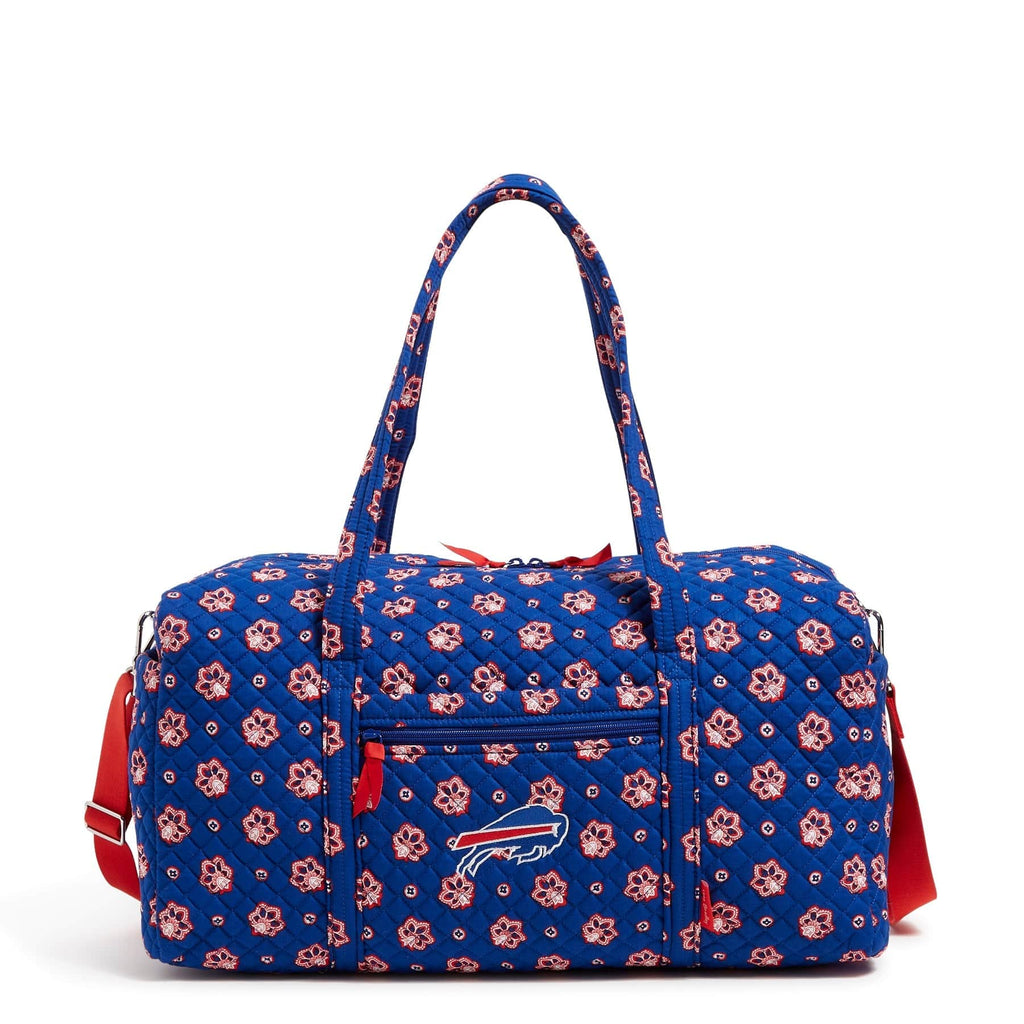 NFL Large Travel Duffel Bag-Buffalo Bills Bandana-Image 2-Vera Bradley