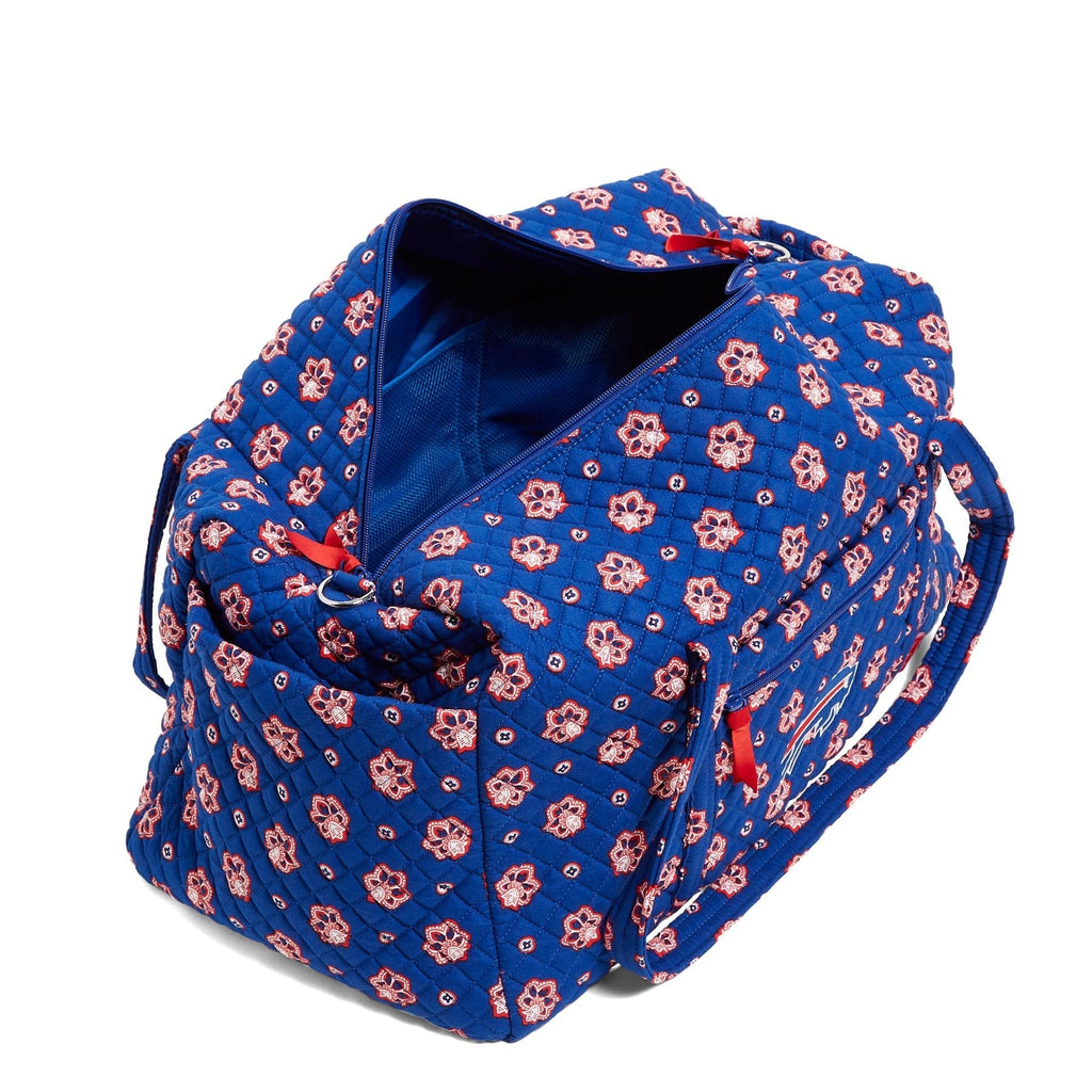 NFL Large Travel Duffel Bag-Buffalo Bills Bandana-Image 4-Vera Bradley