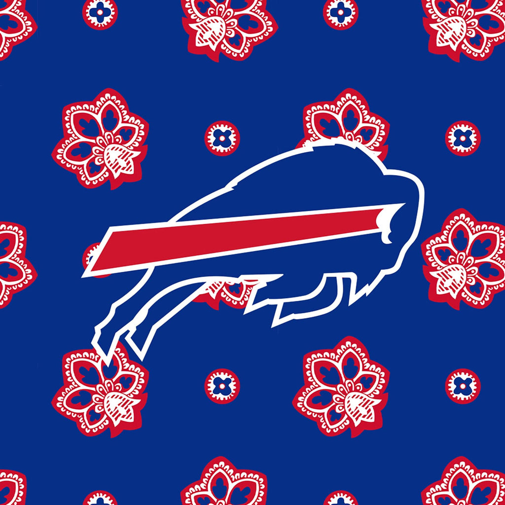 NFL Large Travel Duffel Bag-Buffalo Bills Bandana-Image 5-Vera Bradley