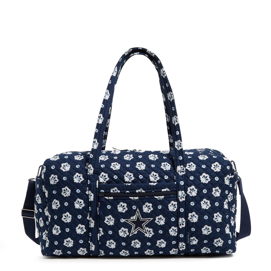 NFL Large Travel Duffel Bag-Dallas Cowboys Bandana-Image 2-Vera Bradley