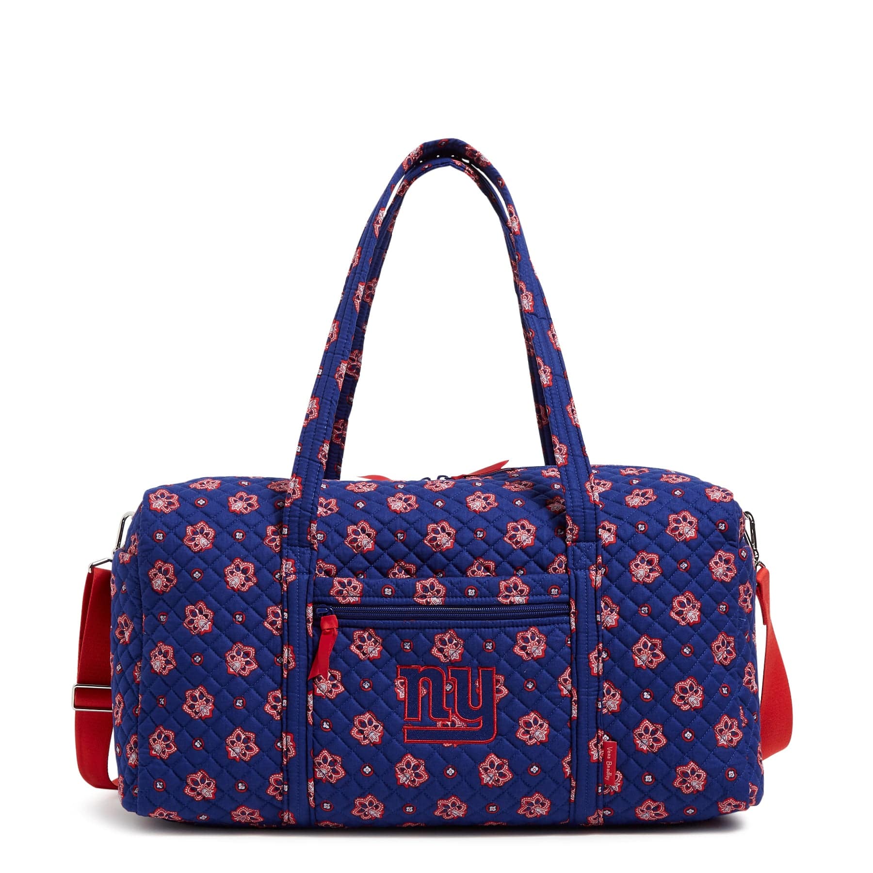 NFL Large Travel Duffel Bag-New York Giants Bandana-Image 2-Vera Bradley